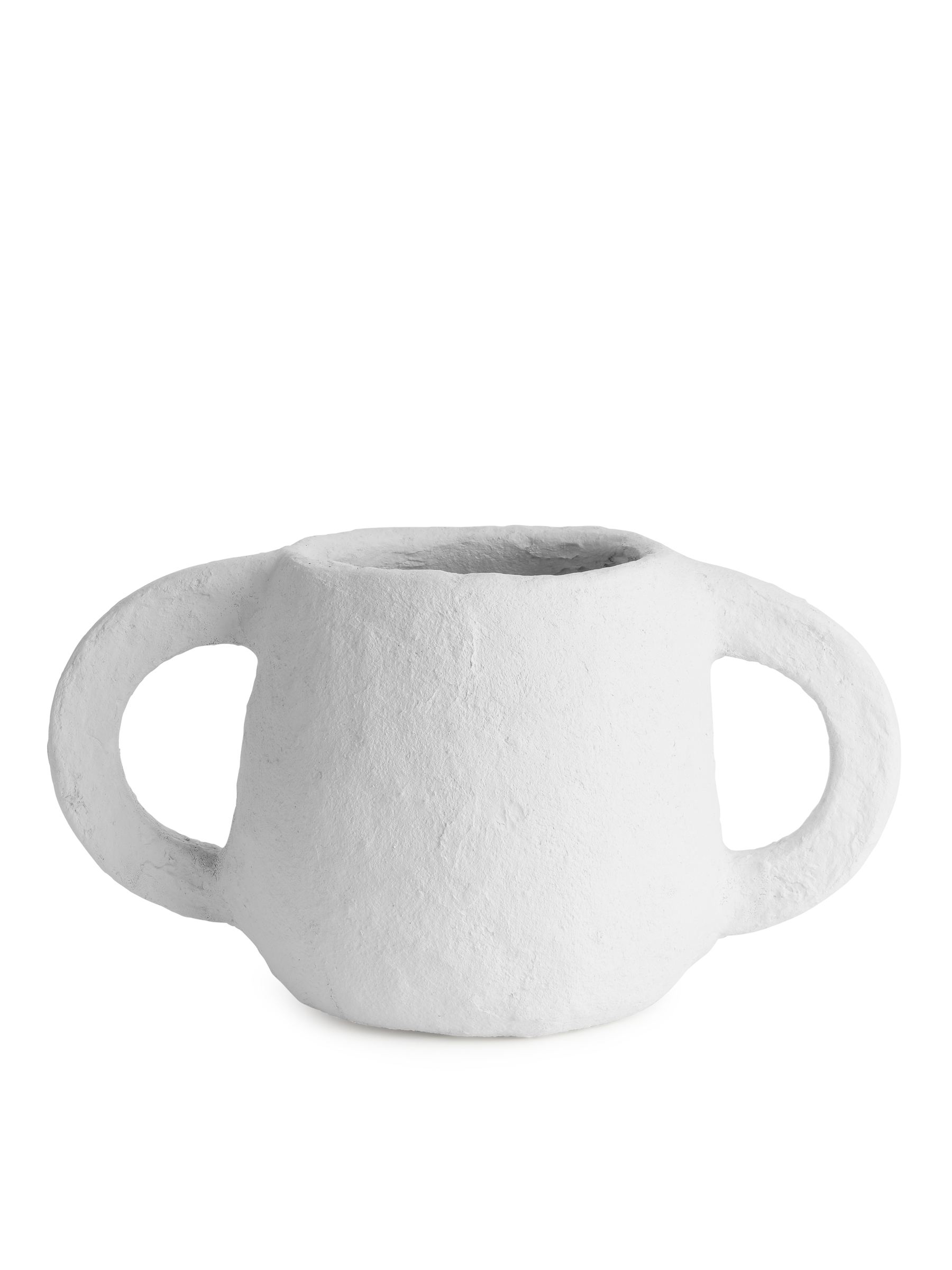 Serax Papier Mâché Big Handle Pot - Off-White - Homeware - StillMedia/DescriptiveStillLife - 2