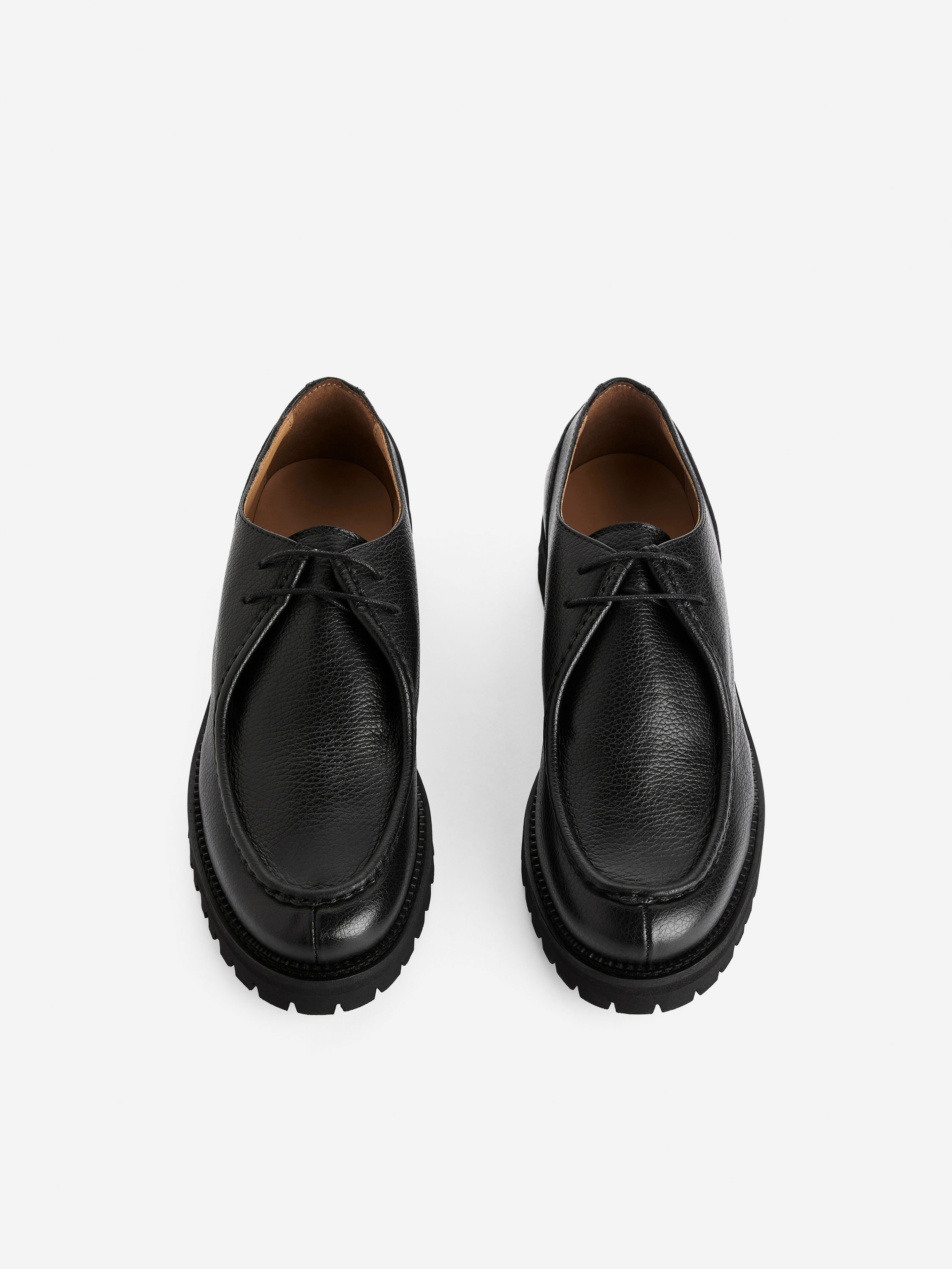 MEN'S 3EYELET MOC TOE BLACK 在原みゆ紀 MEN'S 3EYELET MOC TOE BLACK