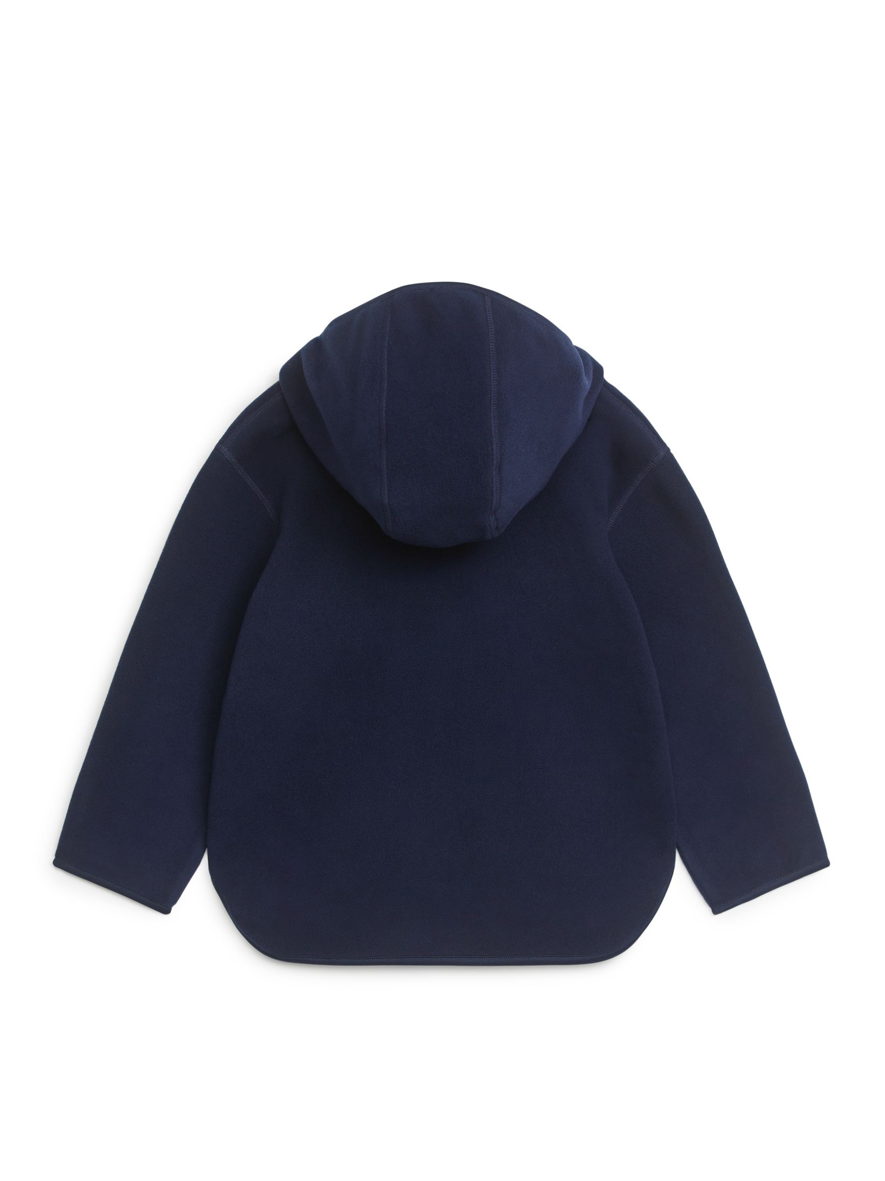 Huvtröja i fleece - Mörkblå - Loose fit - Children - StillMedia/DescriptiveStillLife - 3