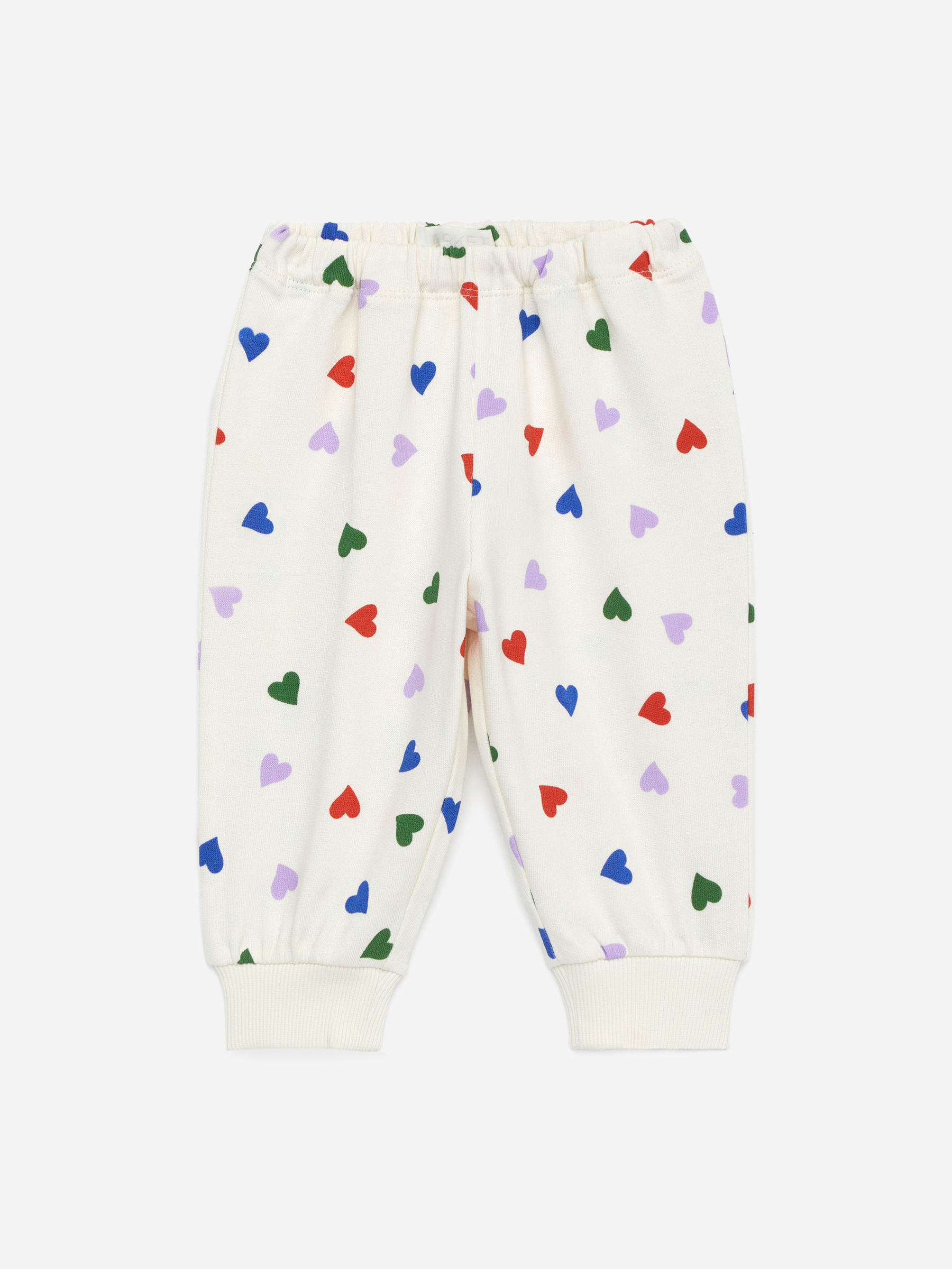 Printed Sweatpants-#EEEDE4-16104