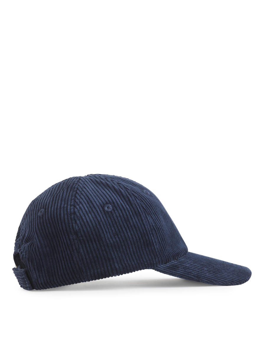 Casquette en velours côtelé - Bleu foncé - Enfant - 1185668001