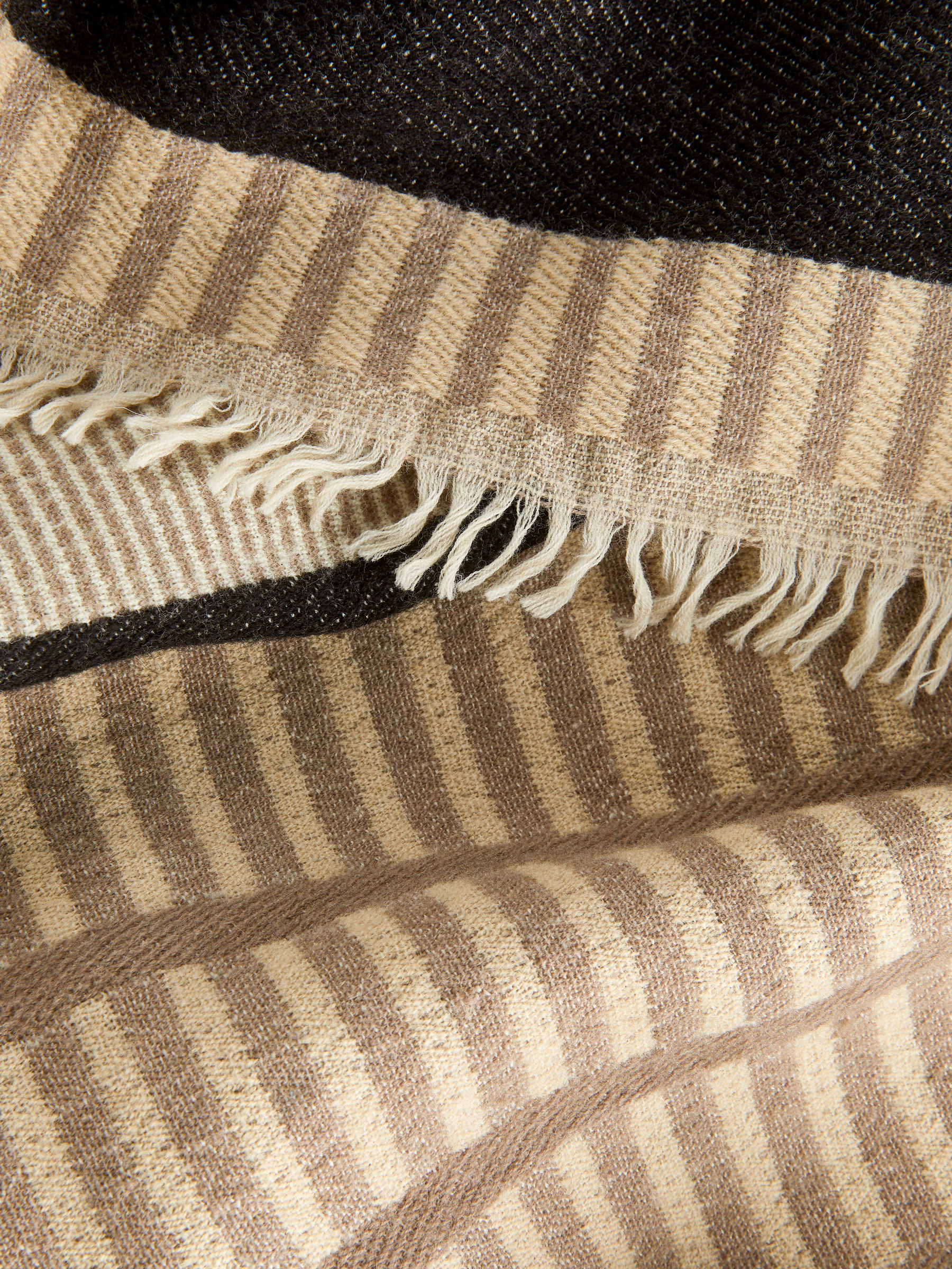 Wool Blanket - Black/Beige - Homeware - StillMedia/DescriptiveDetail - 2