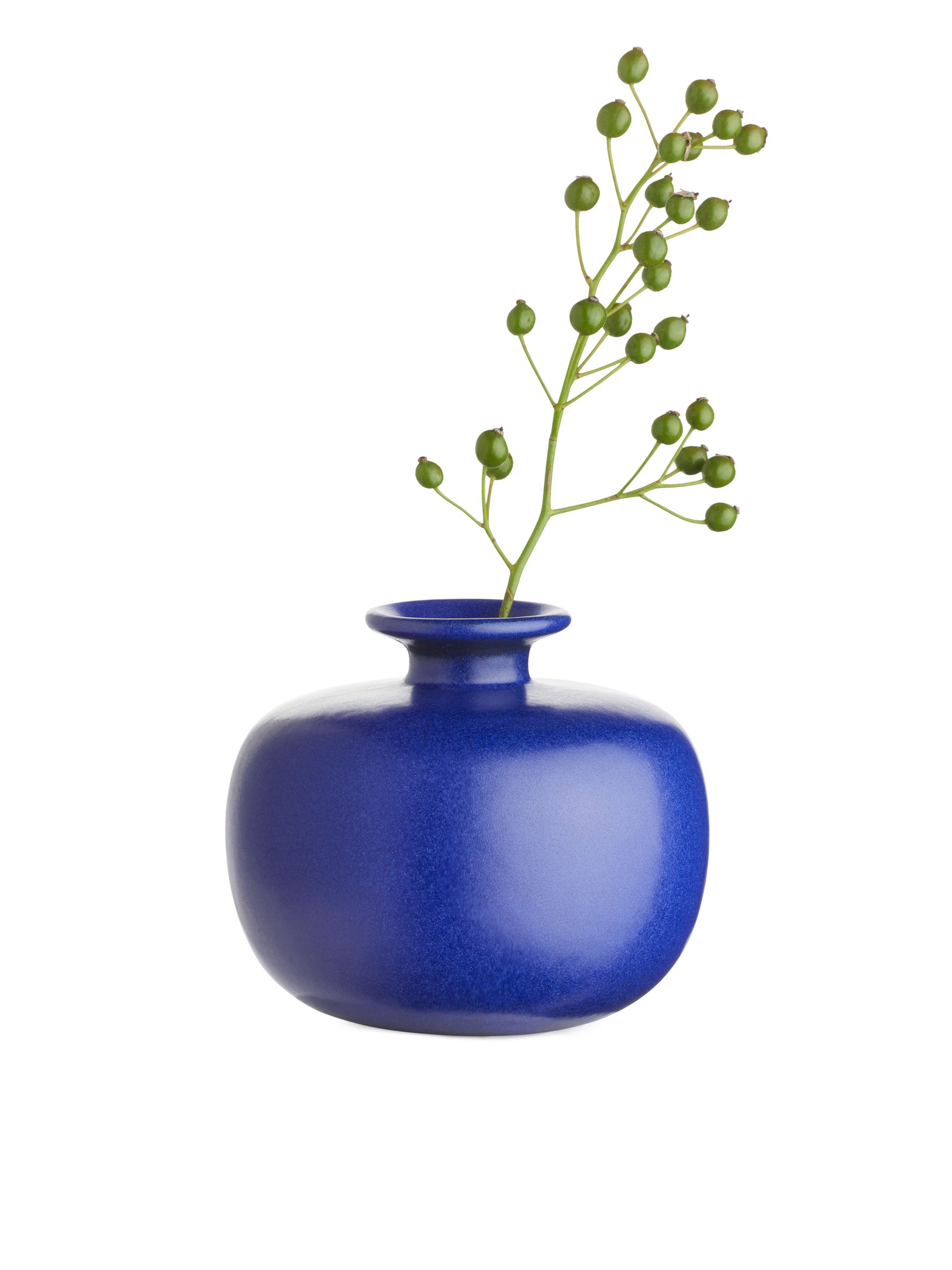 Terracotta Vase 9 cm - Blue - Homeware - StillMedia/DescriptiveDetail - 4