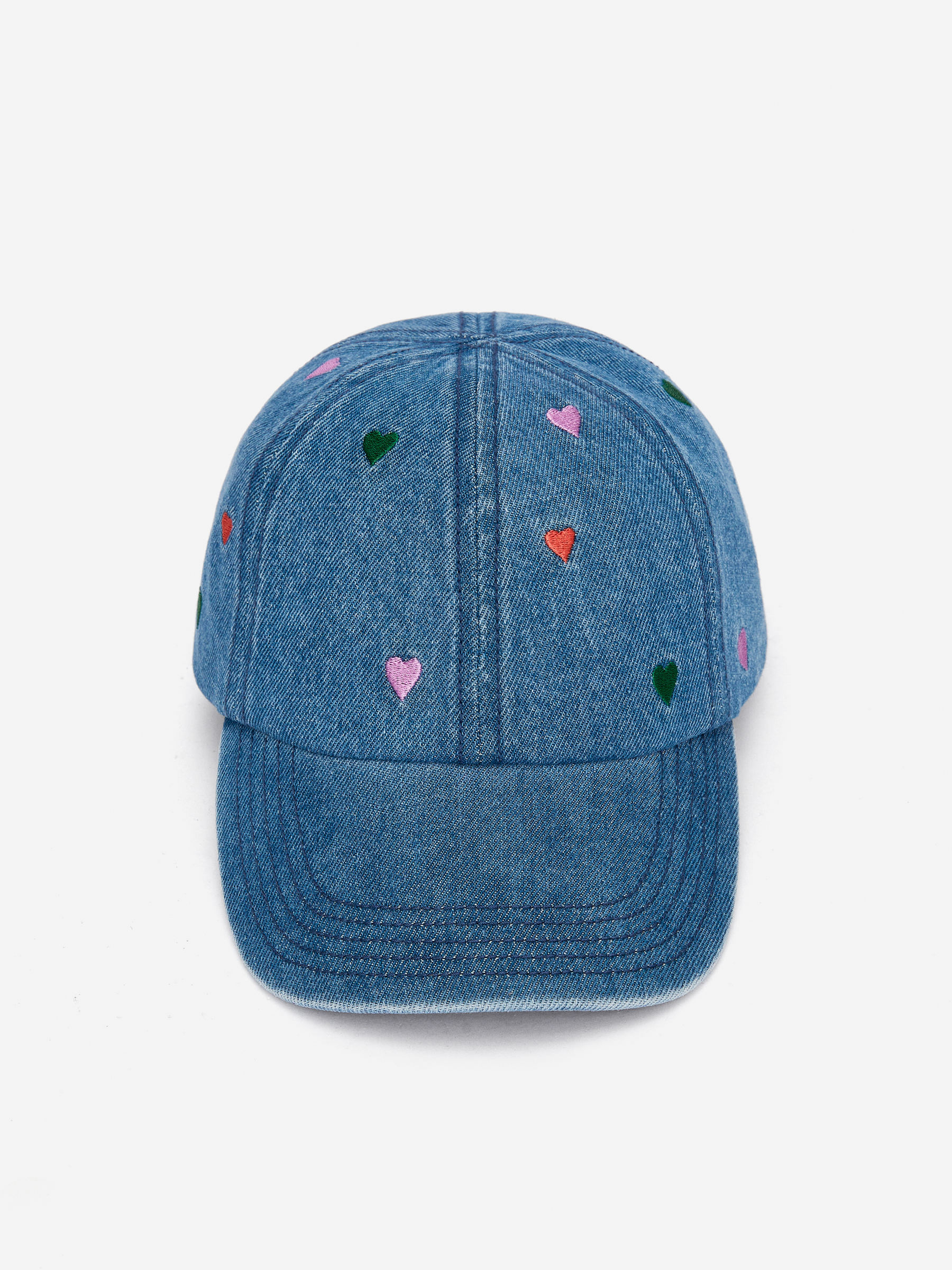 Bestickte Kappe aus Denim - Blau - Kinder - StillMedia/DescriptiveStillLife - 2