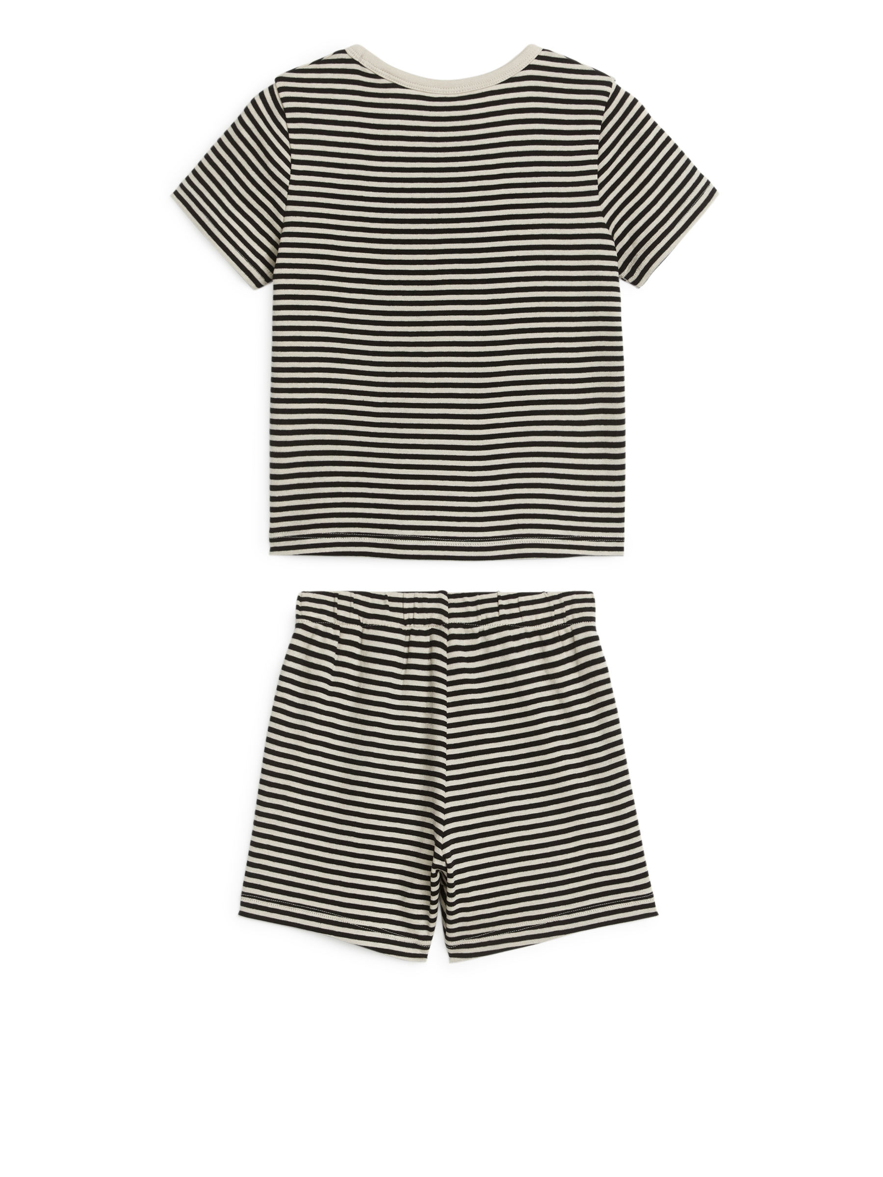 Ensemble pyjama court en jersey - Beige clair/Noir - Enfant - StillMedia/DescriptiveStillLife - 3