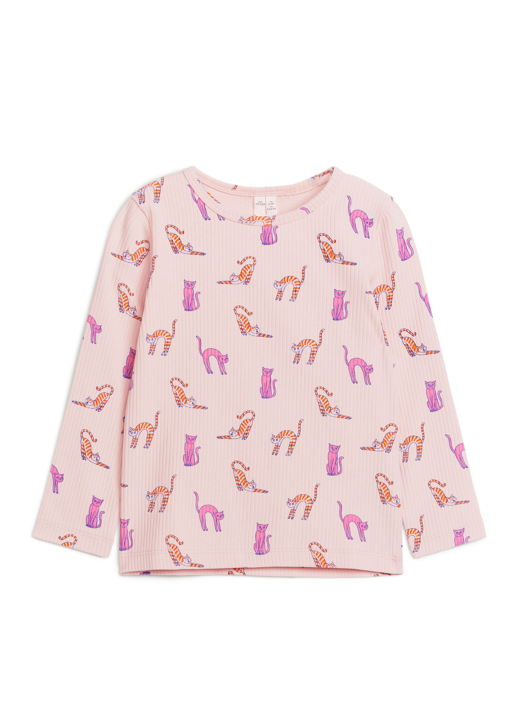 Prążkowany top - Przydymiony różowy - Fason normalny - Children - StillMedia/DescriptiveStillLife - 2