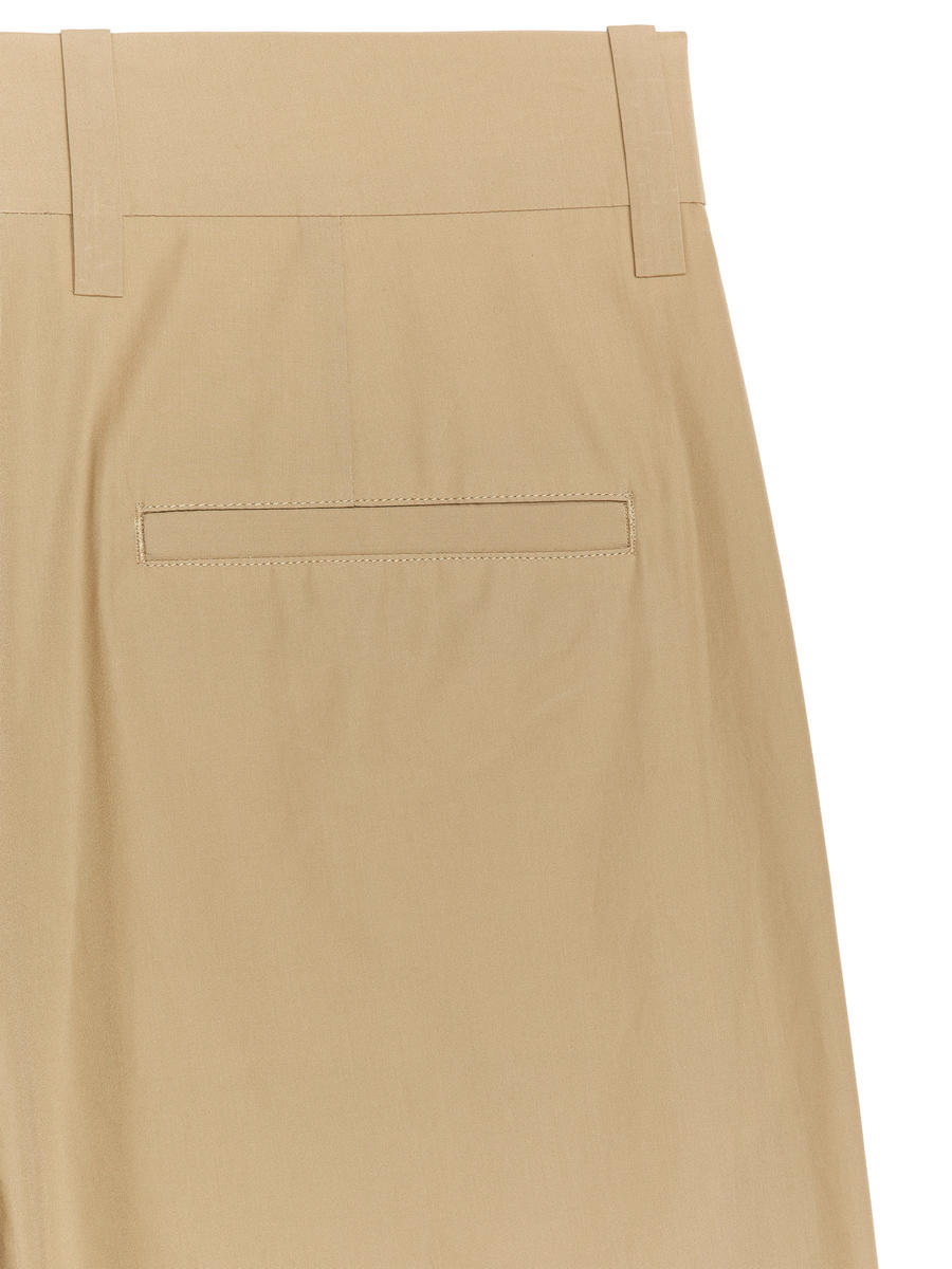 Weite Bundfaltenhose - Beige - Relaxed Fit - Women - 1223593001