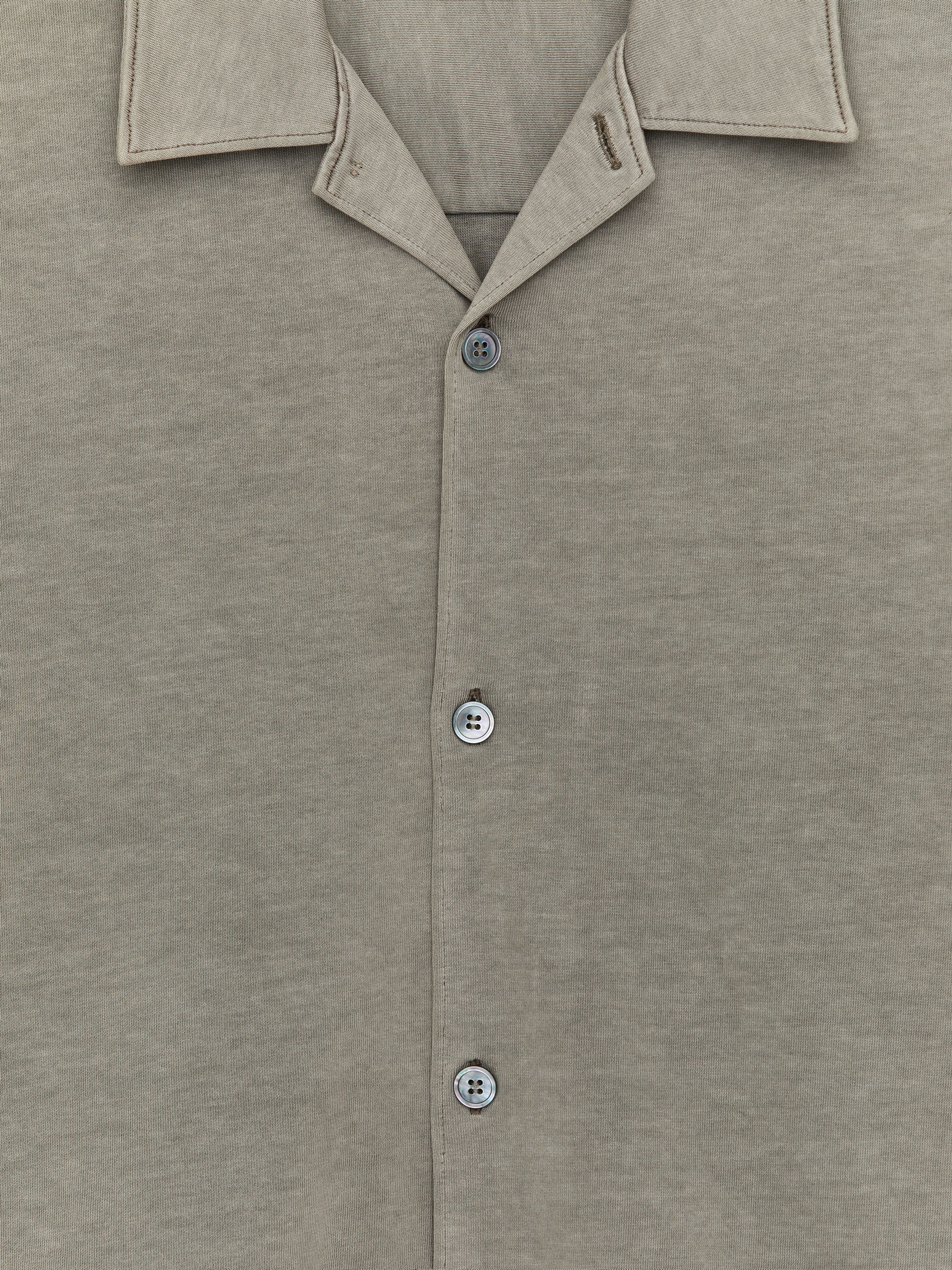 Short-Sleeve Jersey Shirt - Grey - Loose fit - Men - StillMedia/DescriptiveStillLife - 1