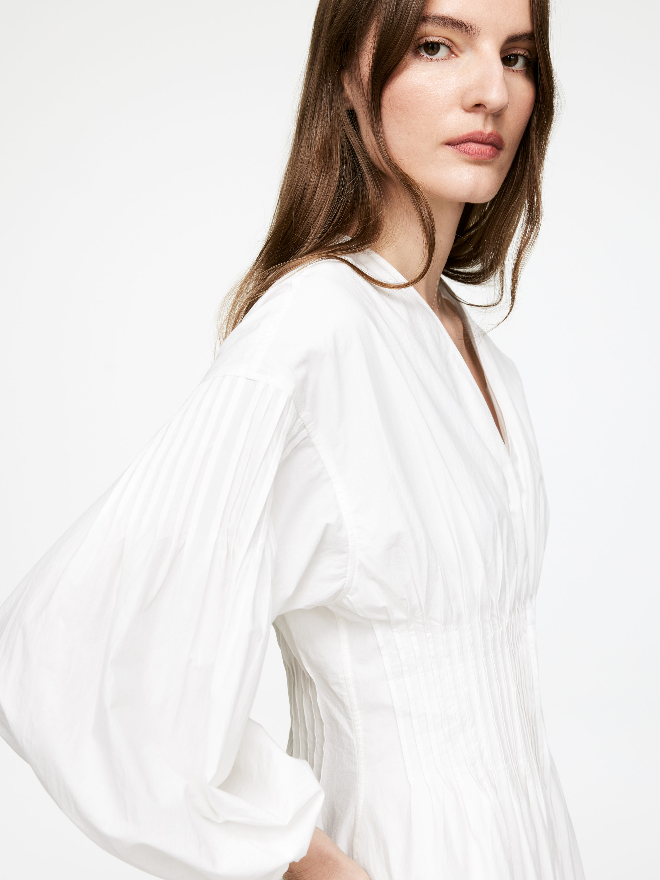 ワンピース ETMON Waist Pintuck Dress, White il_1080xN.3697908264_5en5.jpg
