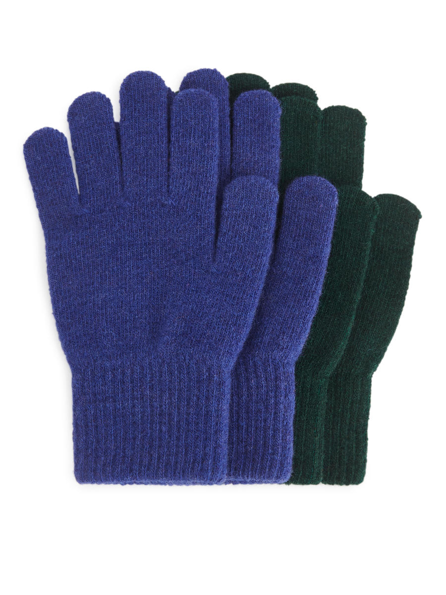 Wool Gloves Pack of 2-#40427C-13110