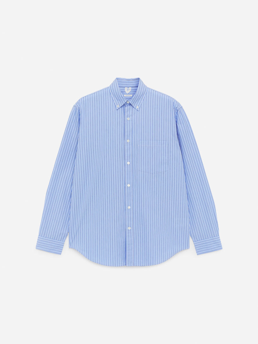 Poplin Shirt-#8E9BC1-13901