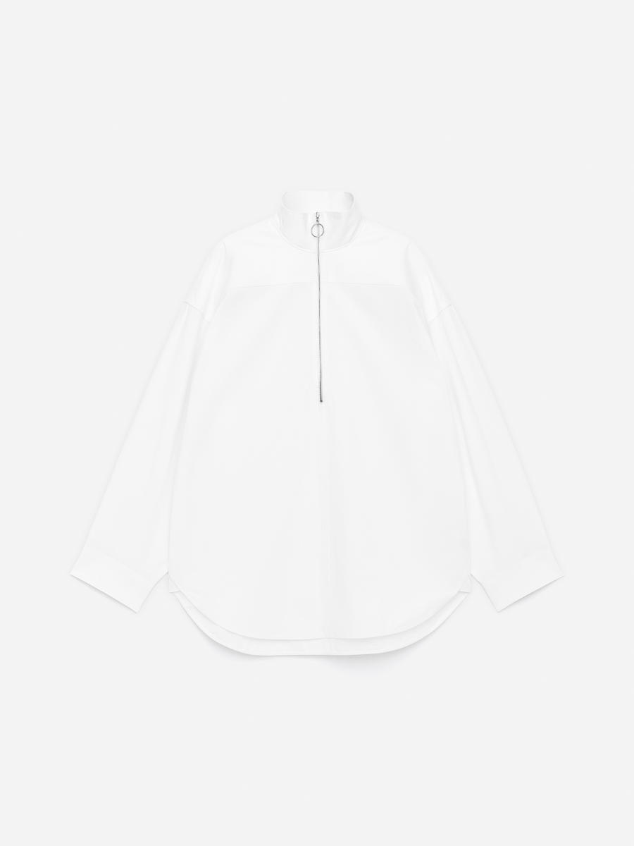 Chemise Leelan texturée blanche - Blanc - Texturé - Monsieur | Café Coton