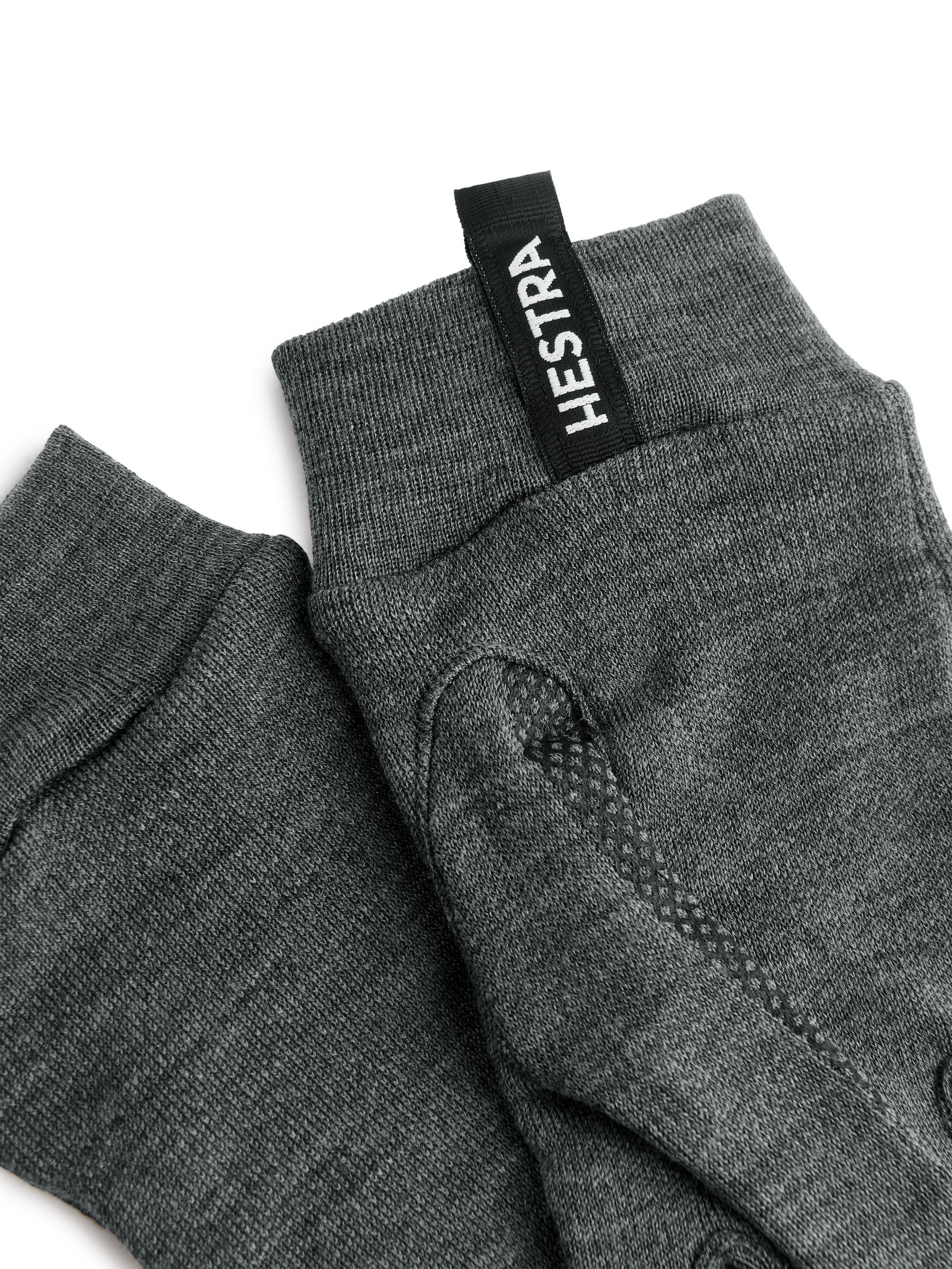 Hestra Merino Touch Point 5-Finger Liner - Grey - Men - StillMedia/DescriptiveDetail - 2