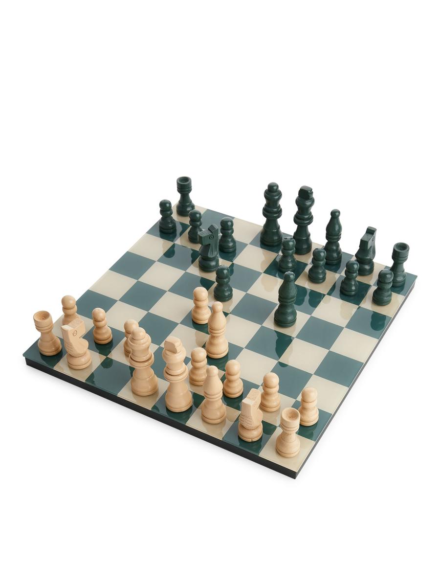 PRINTWORKS Classic Chess-#5B5A54-9395