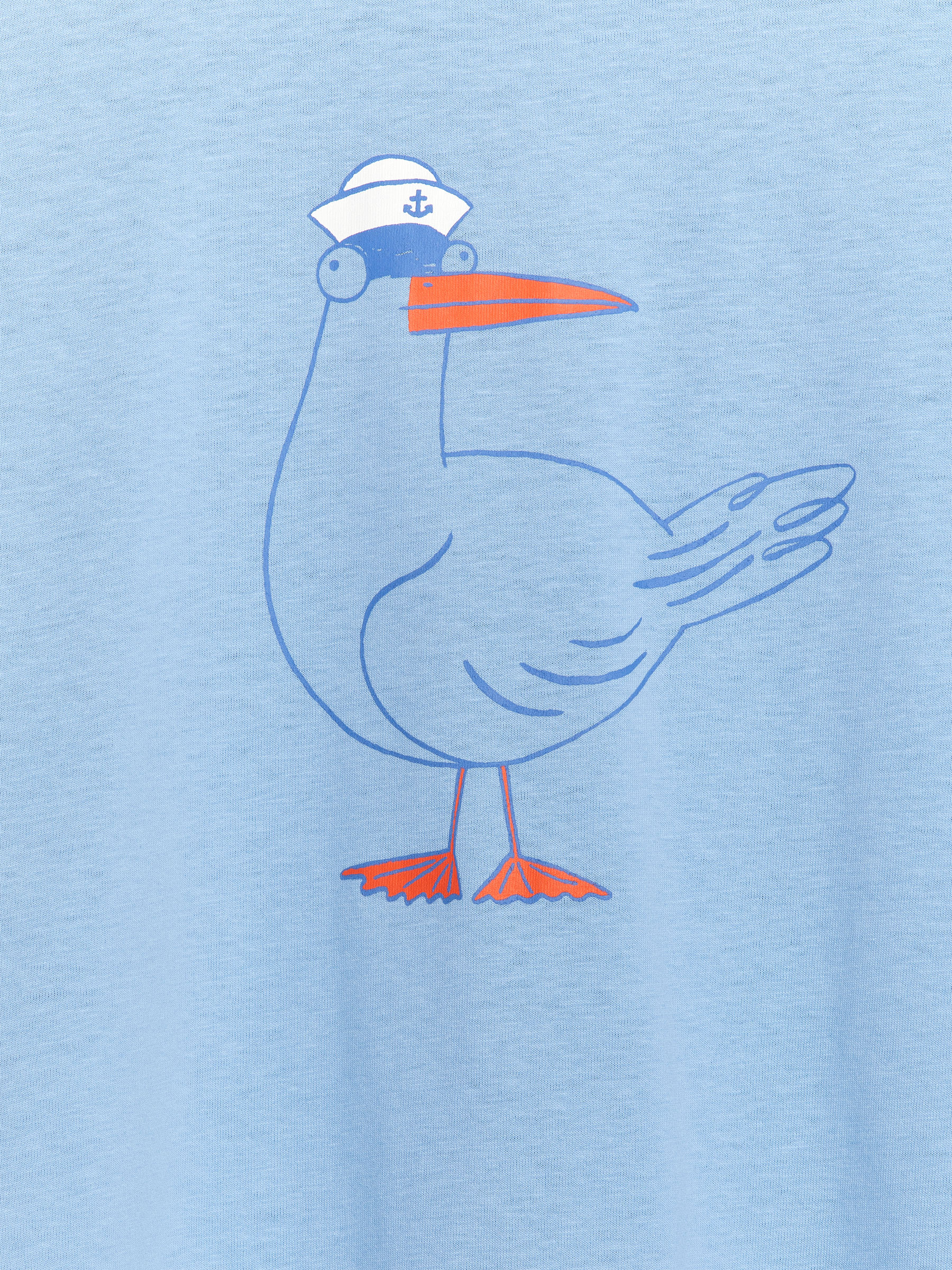 Camiseta oversize - Azul claro/gaviota - Corte relajado - Children - StillMedia/DescriptiveDetail - 1