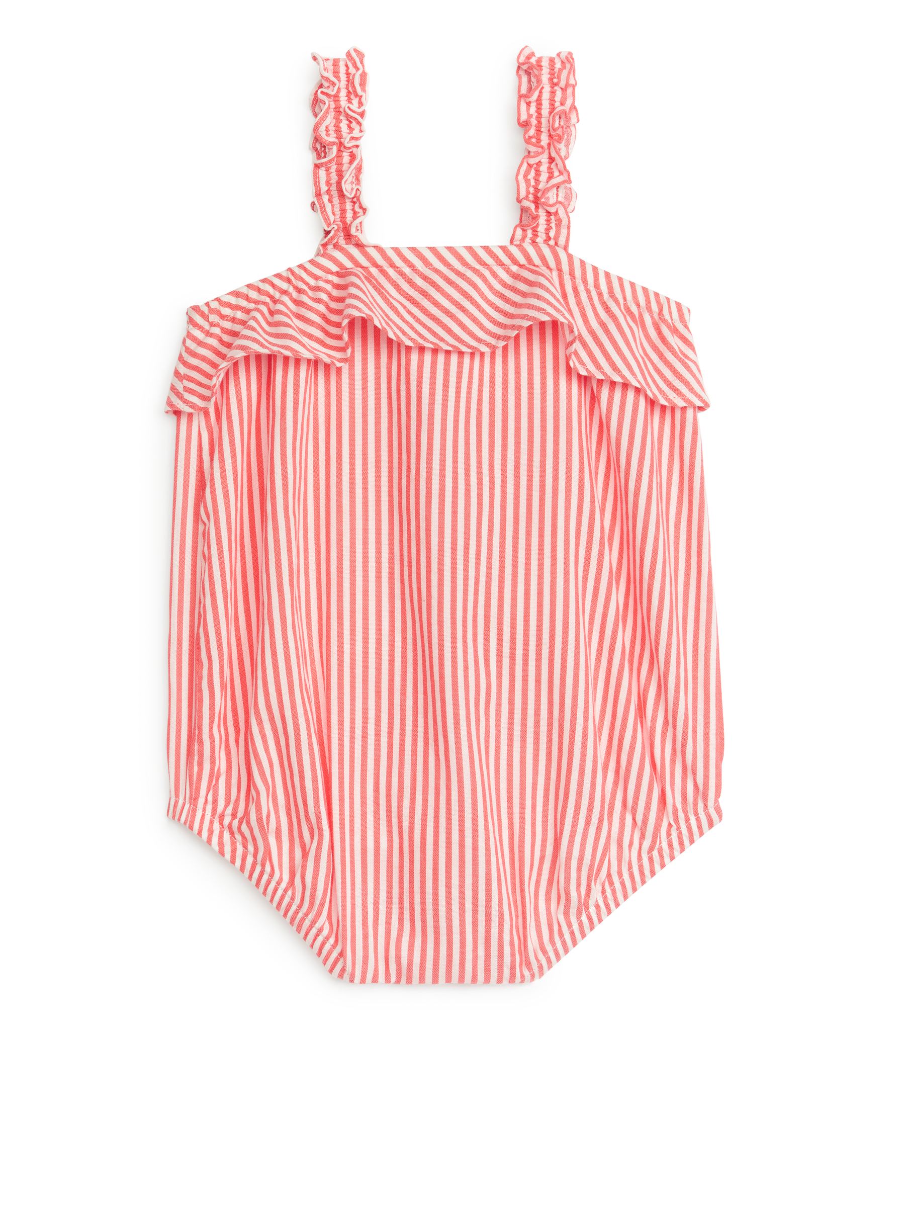 Pelele con volantes - Blanco/rojo - Corte relajado - Children - StillMedia/DescriptiveStillLife - 3