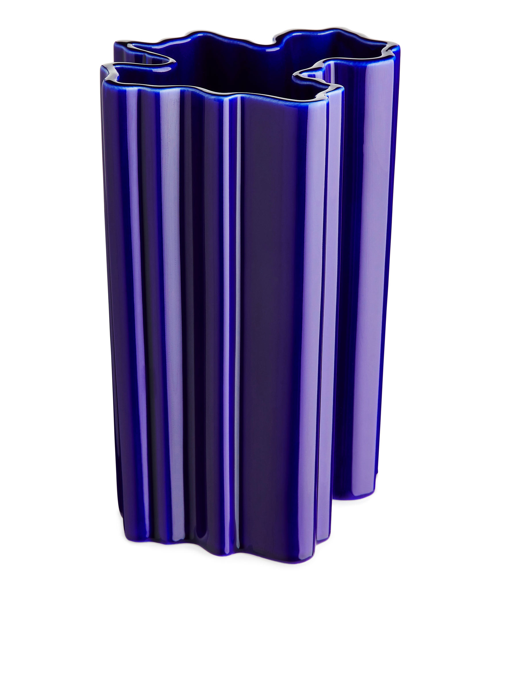 Ceramic Flower Vase 21 cm - Blue - Homeware - StillMedia/DescriptiveStillLife - 2