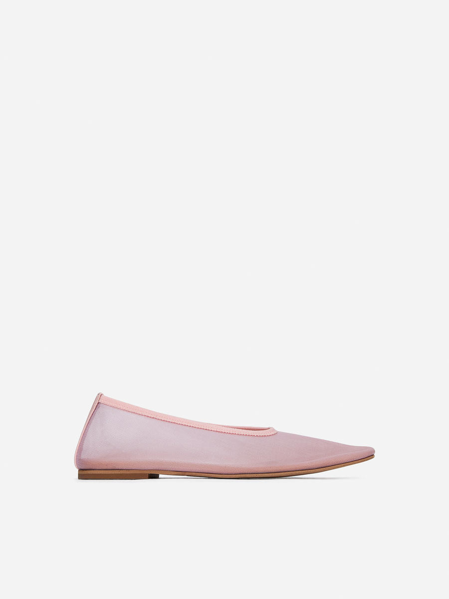 ARKET Women's  Mesh Ballerinas Pink,  size 41