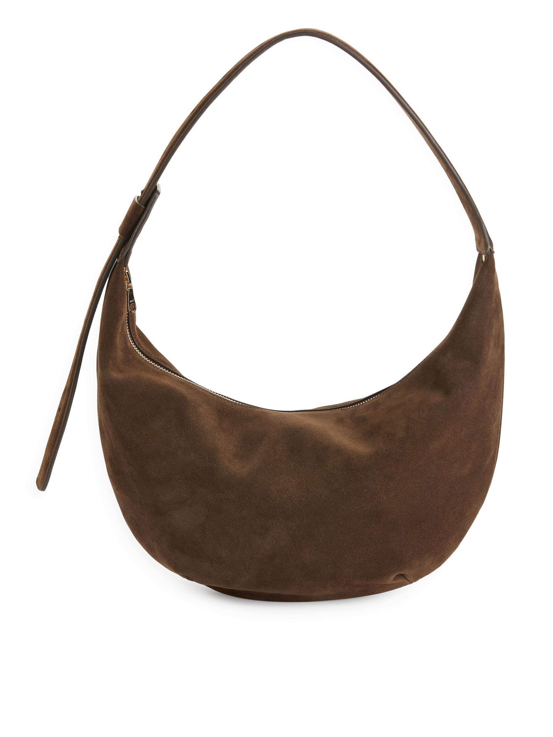 Mittelgroße, geschwungene Schultertasche - Dunkelbraun - Damen - StillMedia/DescriptiveStillLife - 2