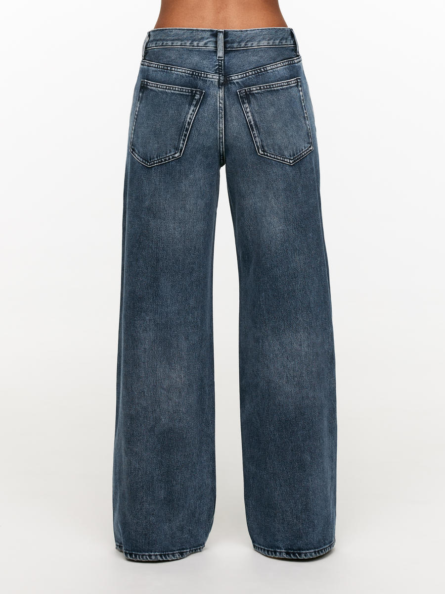 CLOUD Low Loose Jeans-#54586D-12386