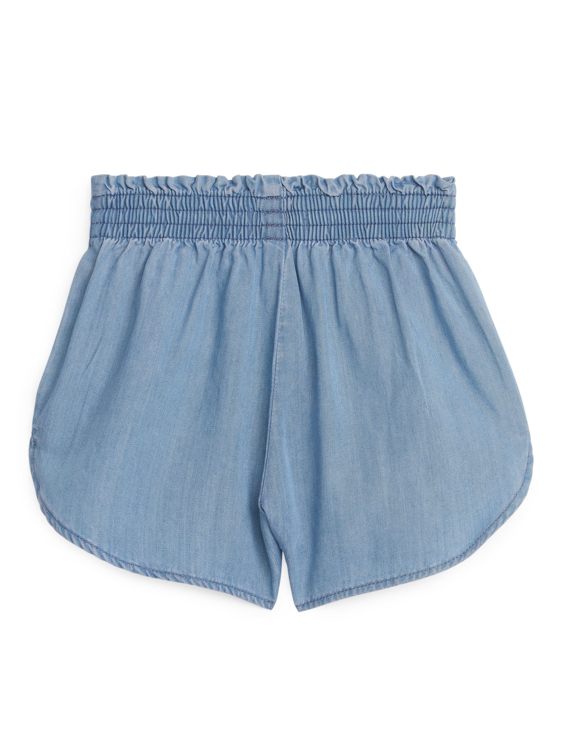 Short en denim lyocell - Bleu ciel - Regular fit - Enfant - StillMedia/DescriptiveStillLife - 1