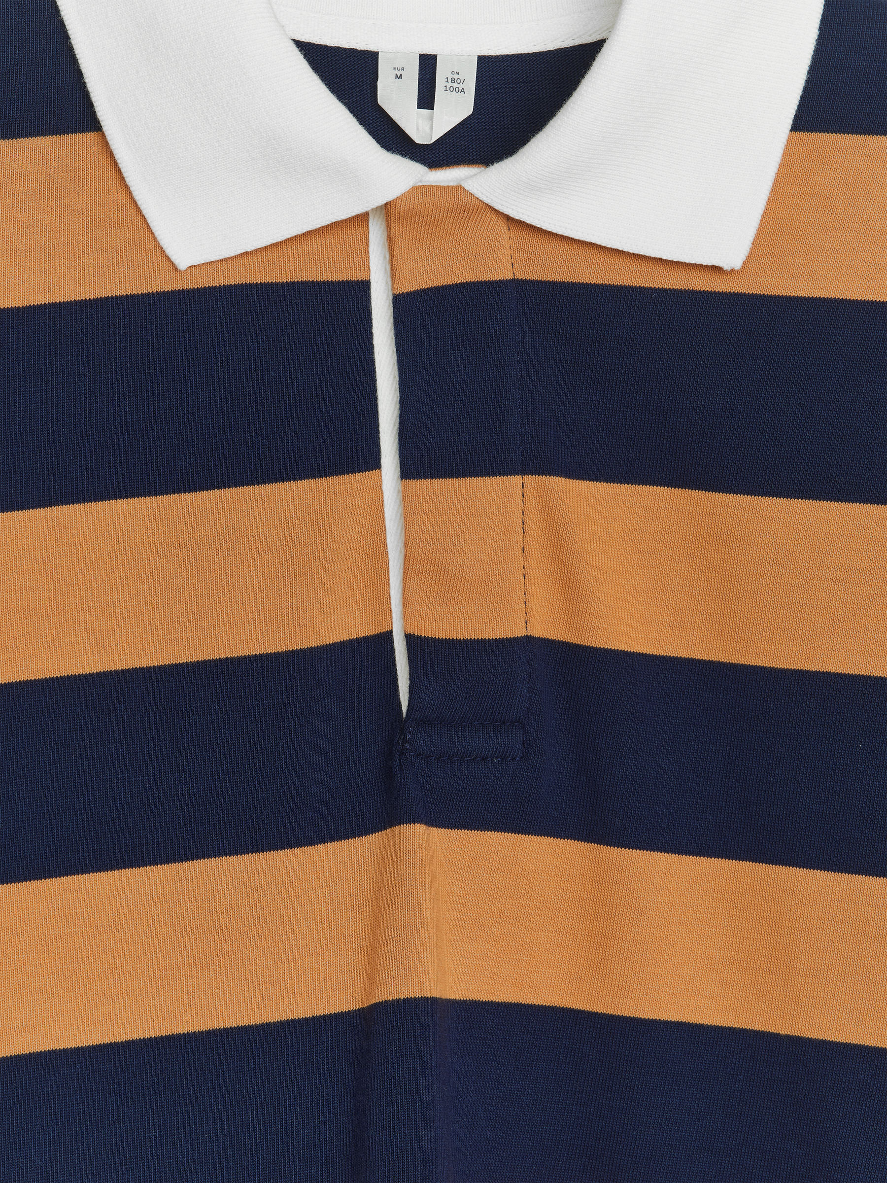 Maglia in stile rugby - Arancione chiaro/Blu scuro - Relaxed fit - Men - StillMedia/DescriptiveDetail - 1