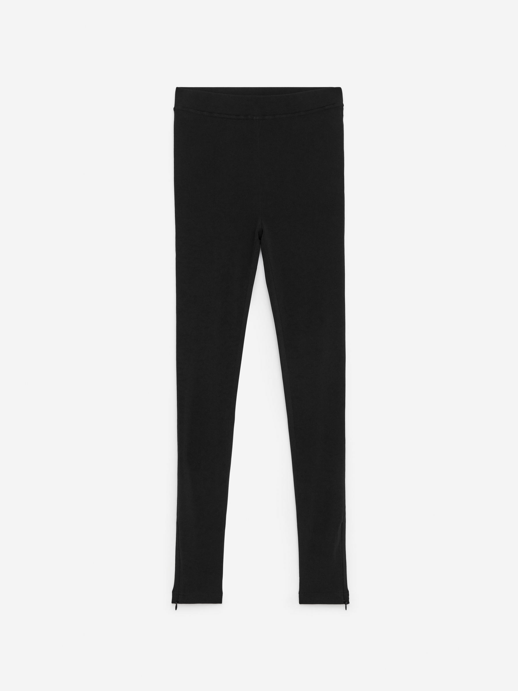 Leggings mit Reißverschlüssen - Schwarz - Slim Fit - Damen - 1269427001