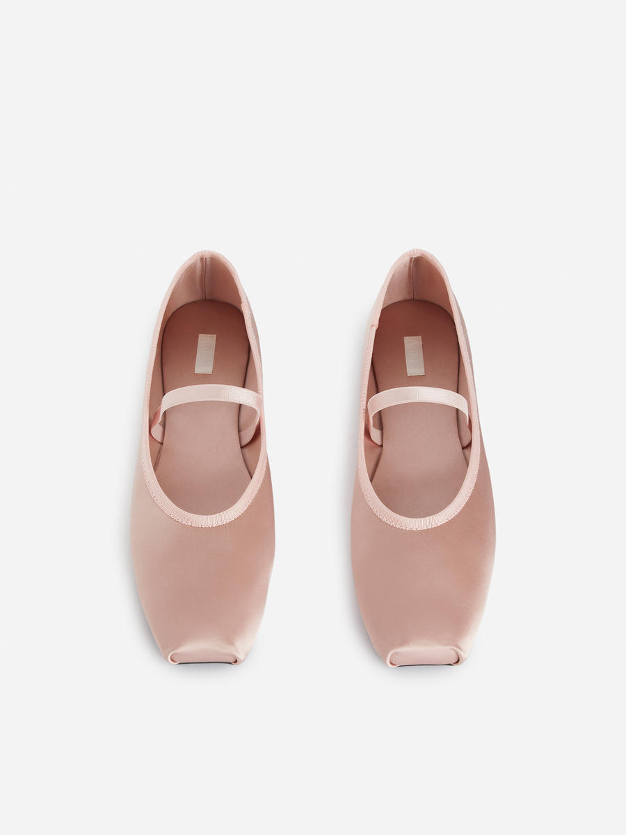 Satin Ballerinas-#E6D8C7-13312