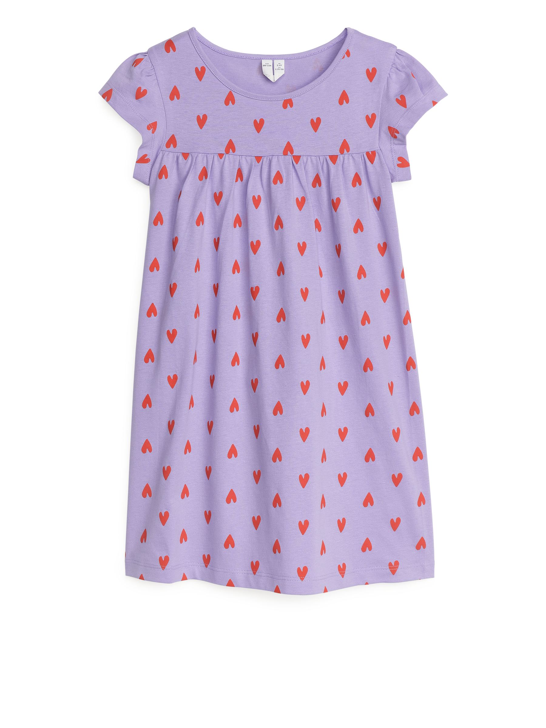 Camisón de manga corta - Lila/rojo brillante - Corte estándar - Children - StillMedia/DescriptiveStillLife - 3