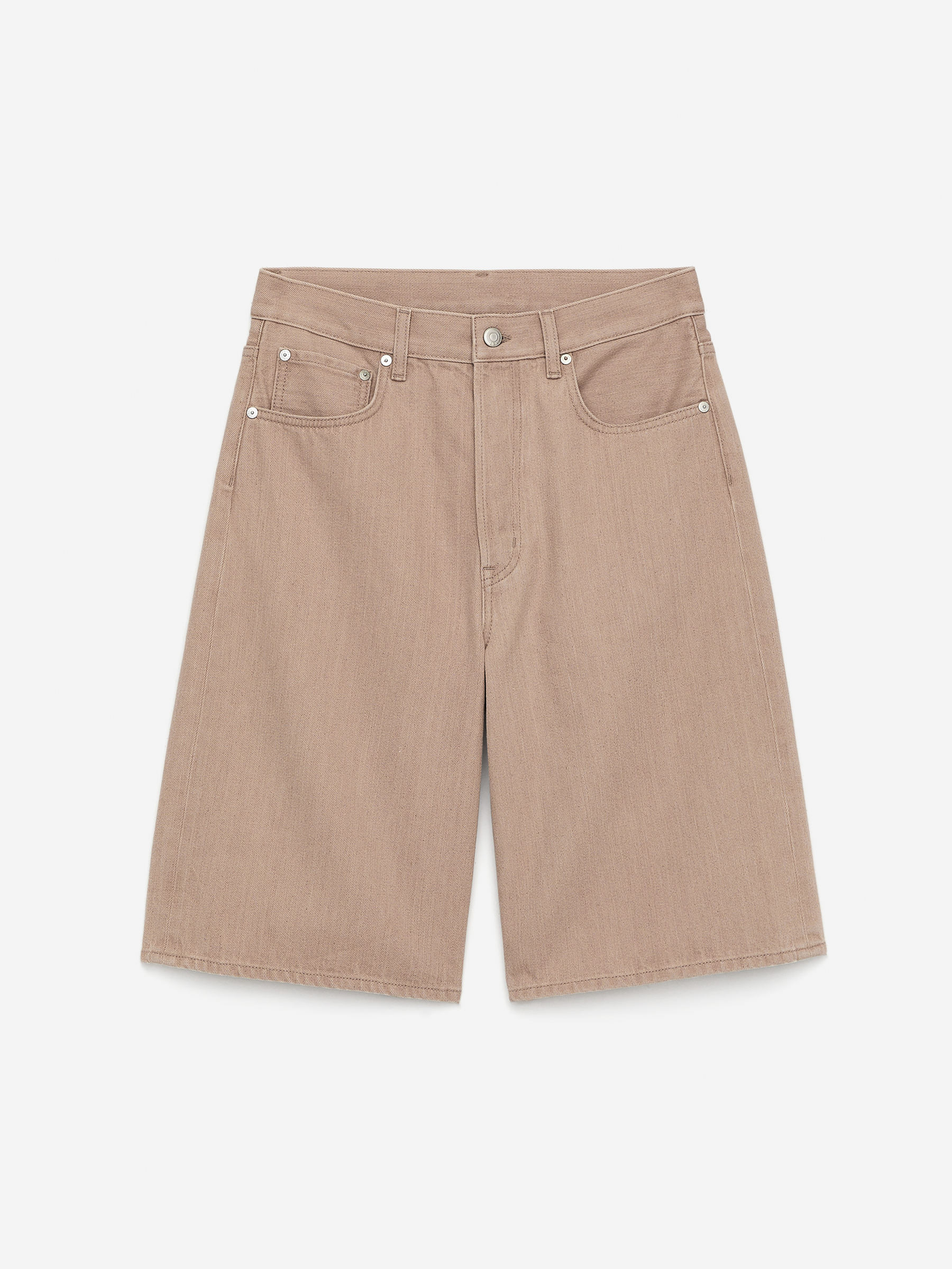 Long Denim Shorts-#CEA580-15124