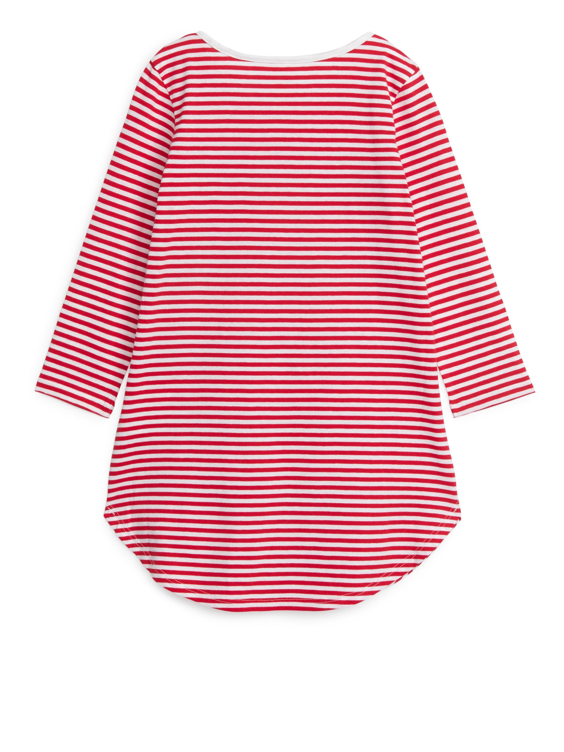 Camisón de punto de manga larga - Rojo/blanco - Corte estándar - Children - StillMedia/DescriptiveStillLife - 2