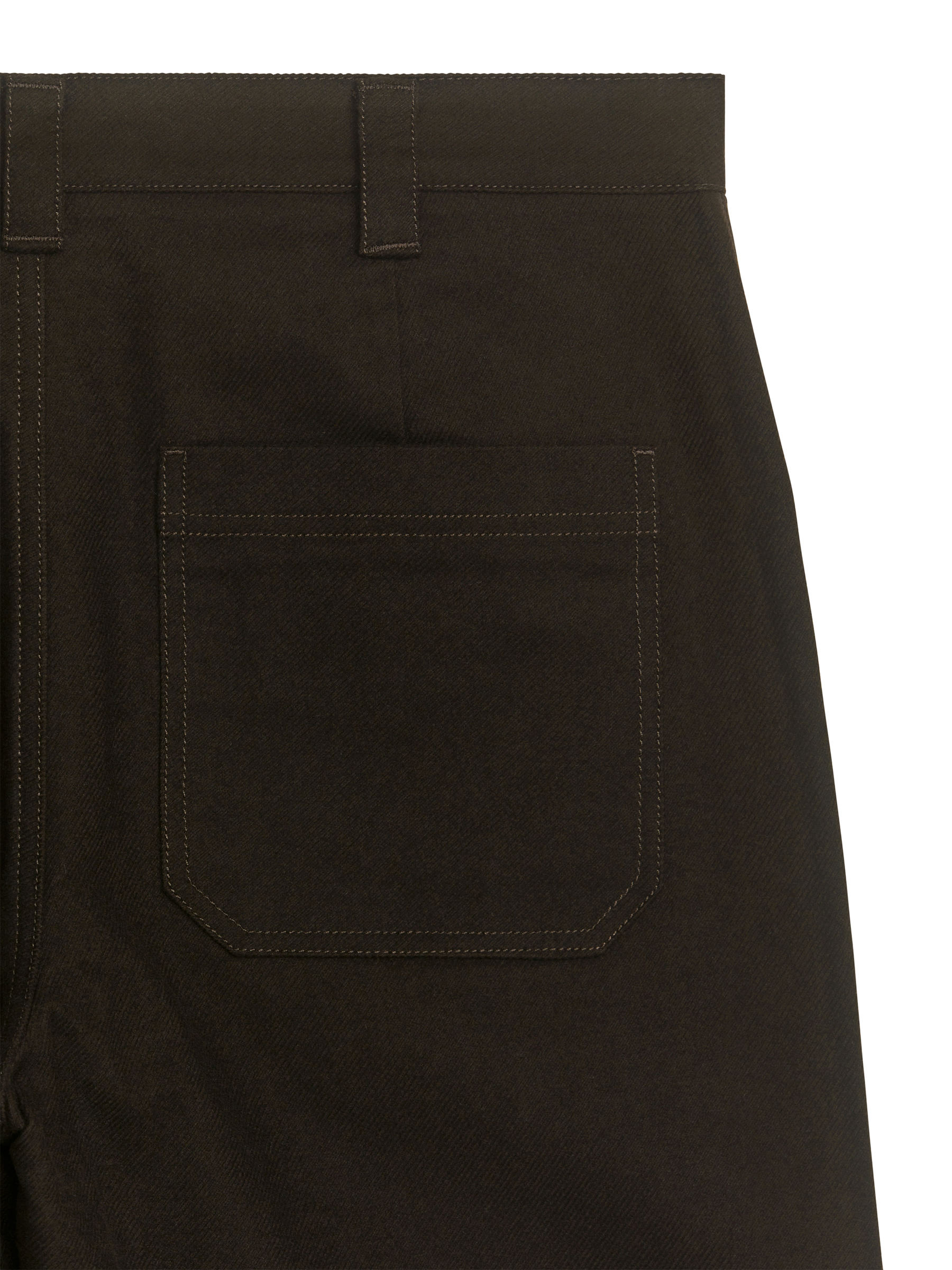 Pantalon en moleskine de coton - Marron foncé - Regular fit - Homme - StillMedia/DescriptiveDetail - 2
