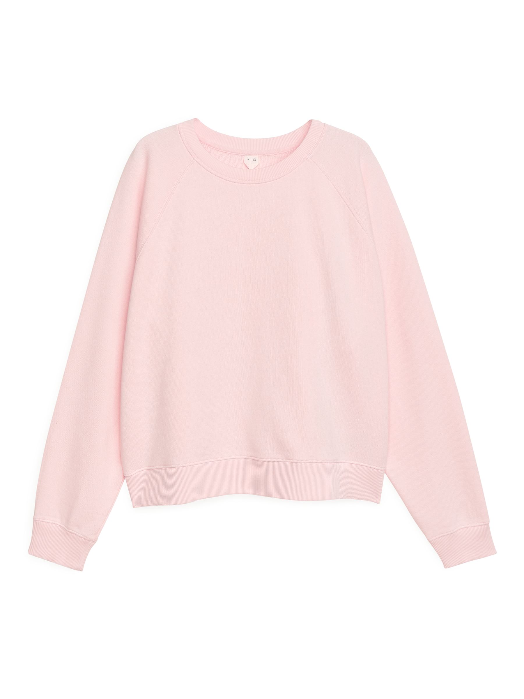 Weiches French-Terry-Sweatshirt - Light Pink - Loose Fit - Women - StillMedia/DescriptiveStillLife - 1