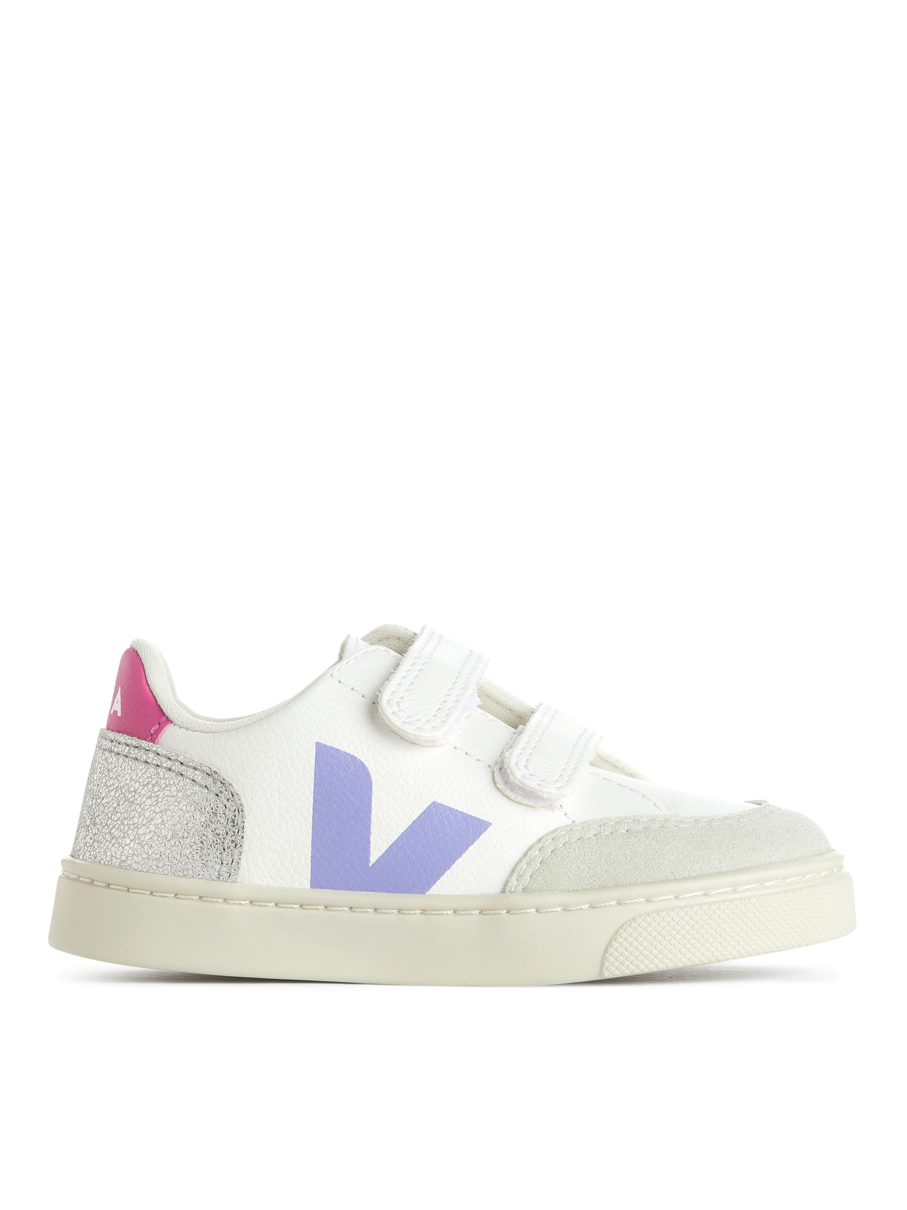 Veja V-12 Kids Trainers - White/Pink - Children - StillMedia/DescriptiveStillLife - 3