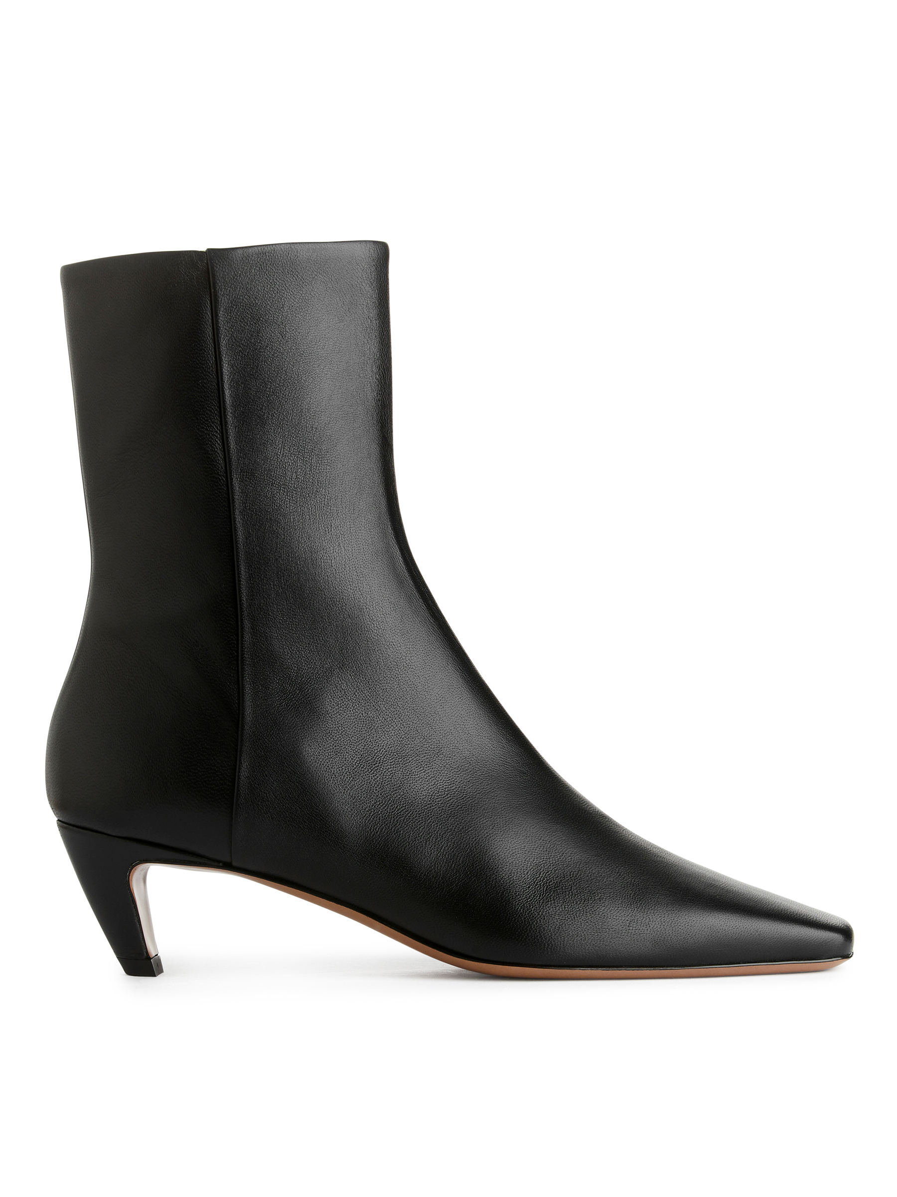 Botines de punta cuadrada-#272628-7245