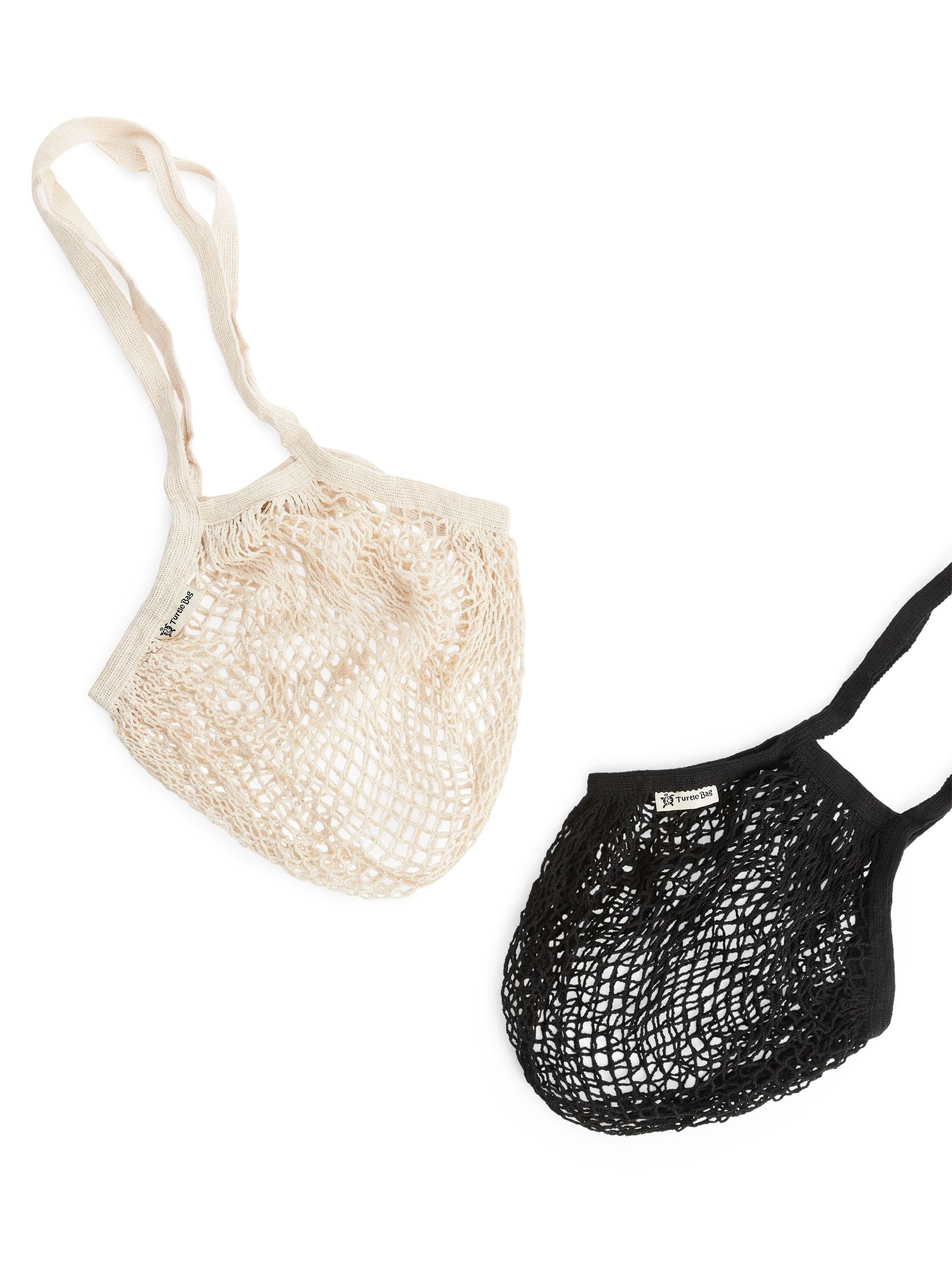 Turtle Bag Einkaufsnetz aus Bio-Baumwolle mit lang - Beige - Haushaltswaren - StillMedia/DescriptiveStillLife - 2