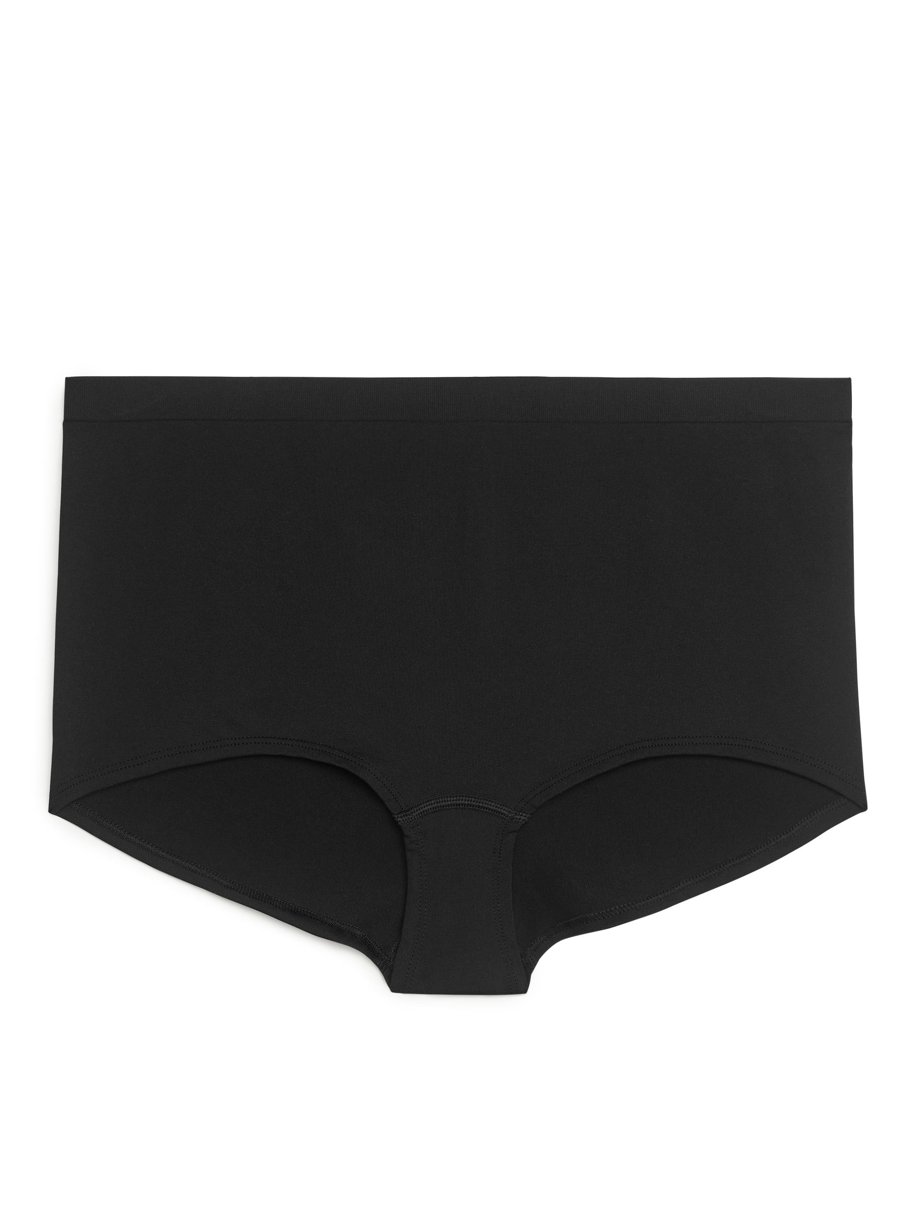 Shorty a vita alta senza cuciture - Nero - Slim fit - Women - StillMedia/DescriptiveStillLife - 4