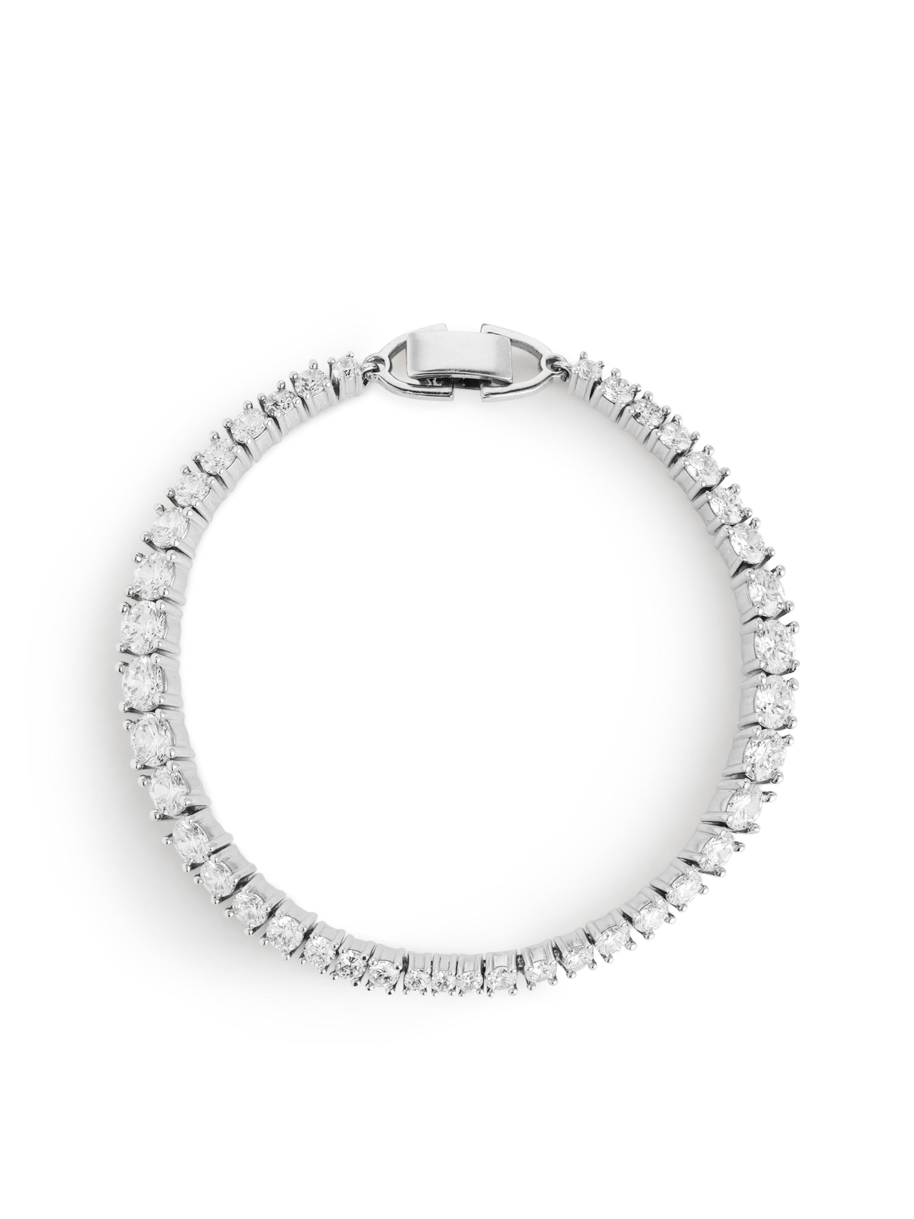 Pulsera de cristales de strass - Plateado - Women - StillMedia/DescriptiveStillLife - 1