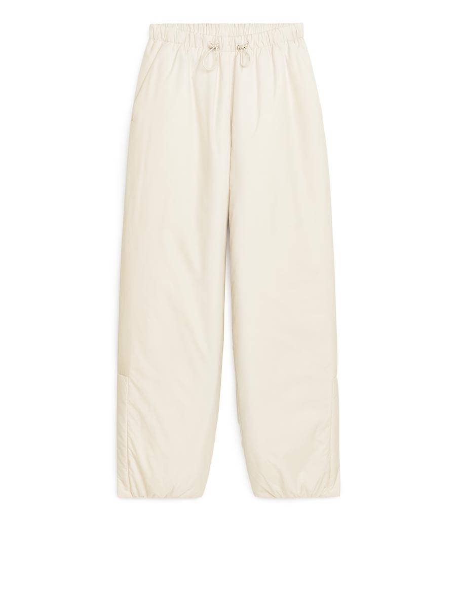 Padded Outdoor Trousers-#DCD6C7-10889