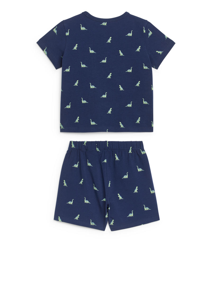 Short Jersey Pyjama Set-#353954-1912