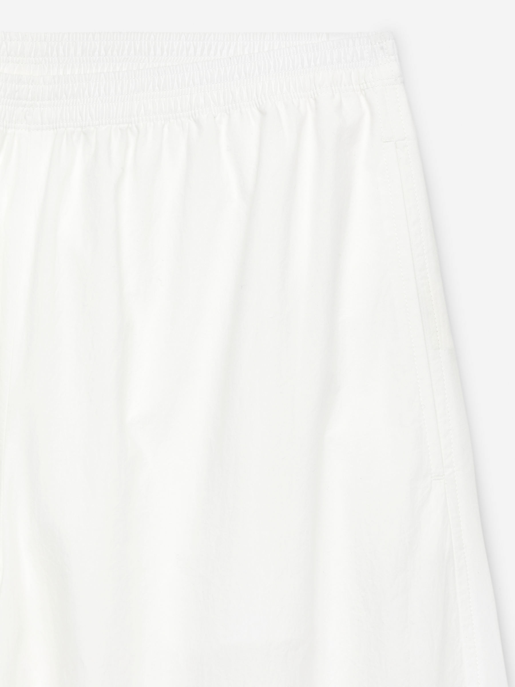 Balloon-Leg Poplin Trousers - White - Relaxed fit - Women - StillMedia/DescriptiveDetail - 2