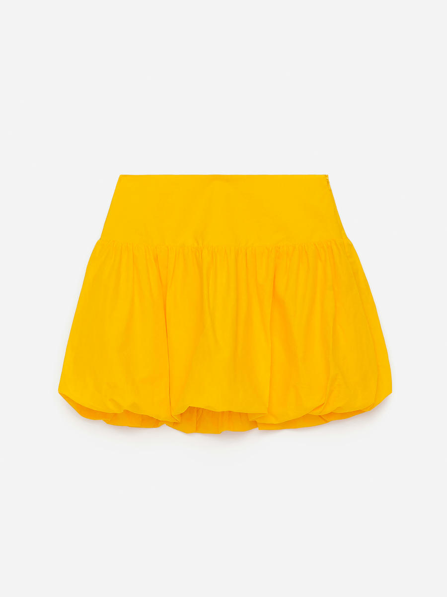 ARKET Women's  Balloon Mini Skirt Yellow,  size 38