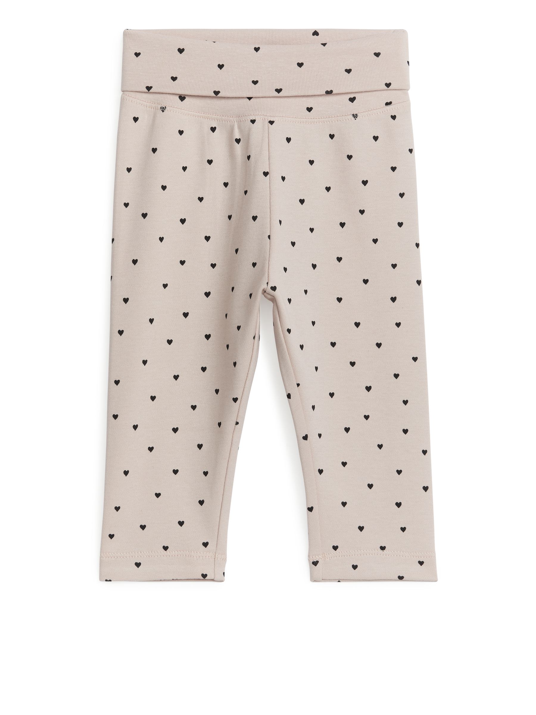 Umschlagleggings - Beige/Schwarz - Regular Fit - Children - StillMedia/DescriptiveStillLife - 3