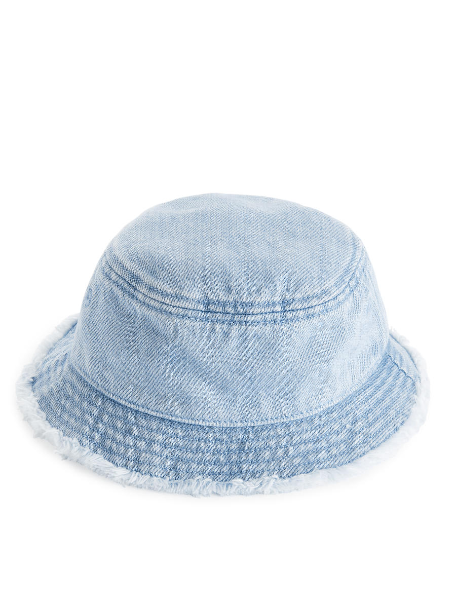 Denim Bucket Hat - Blue - Children - 1219433001