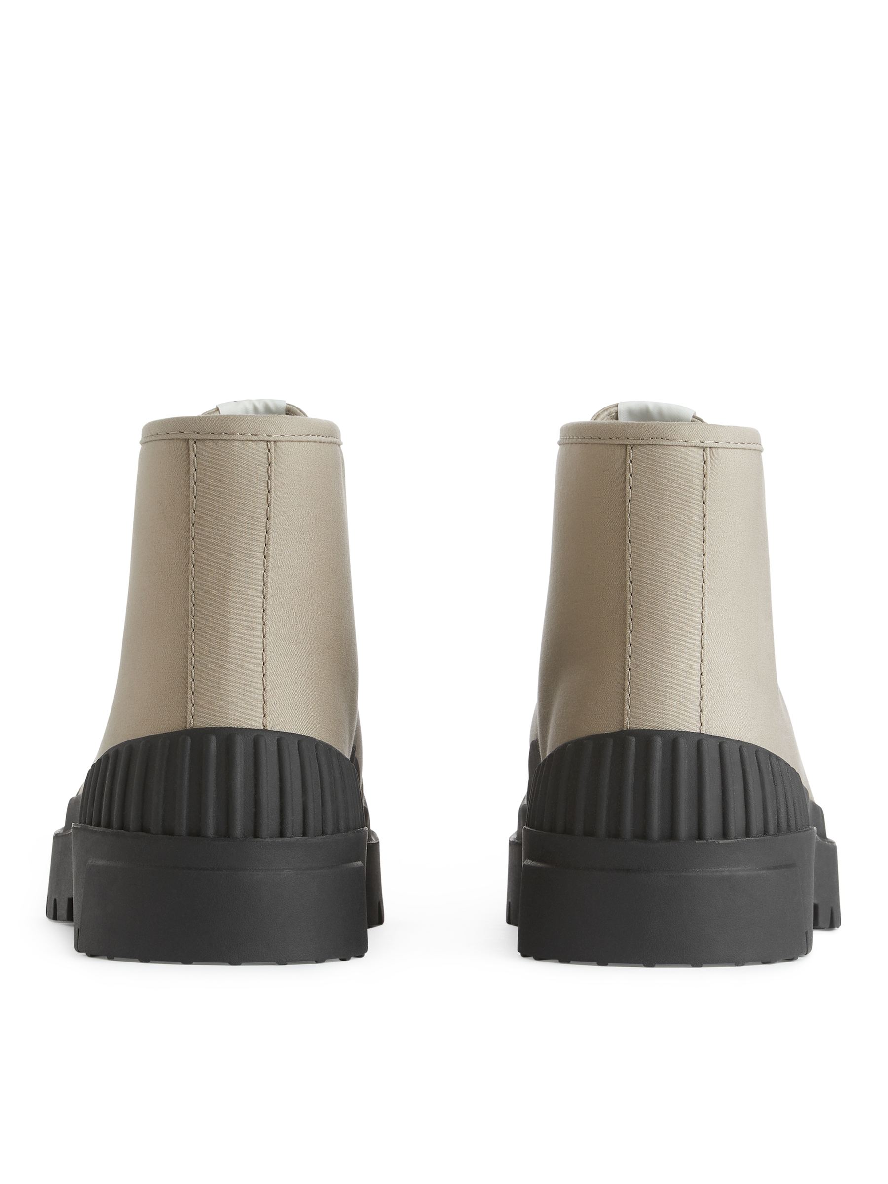 Botas gruesas con cordones - Topo/negro - Men - StillMedia/DescriptiveStillLife - 4