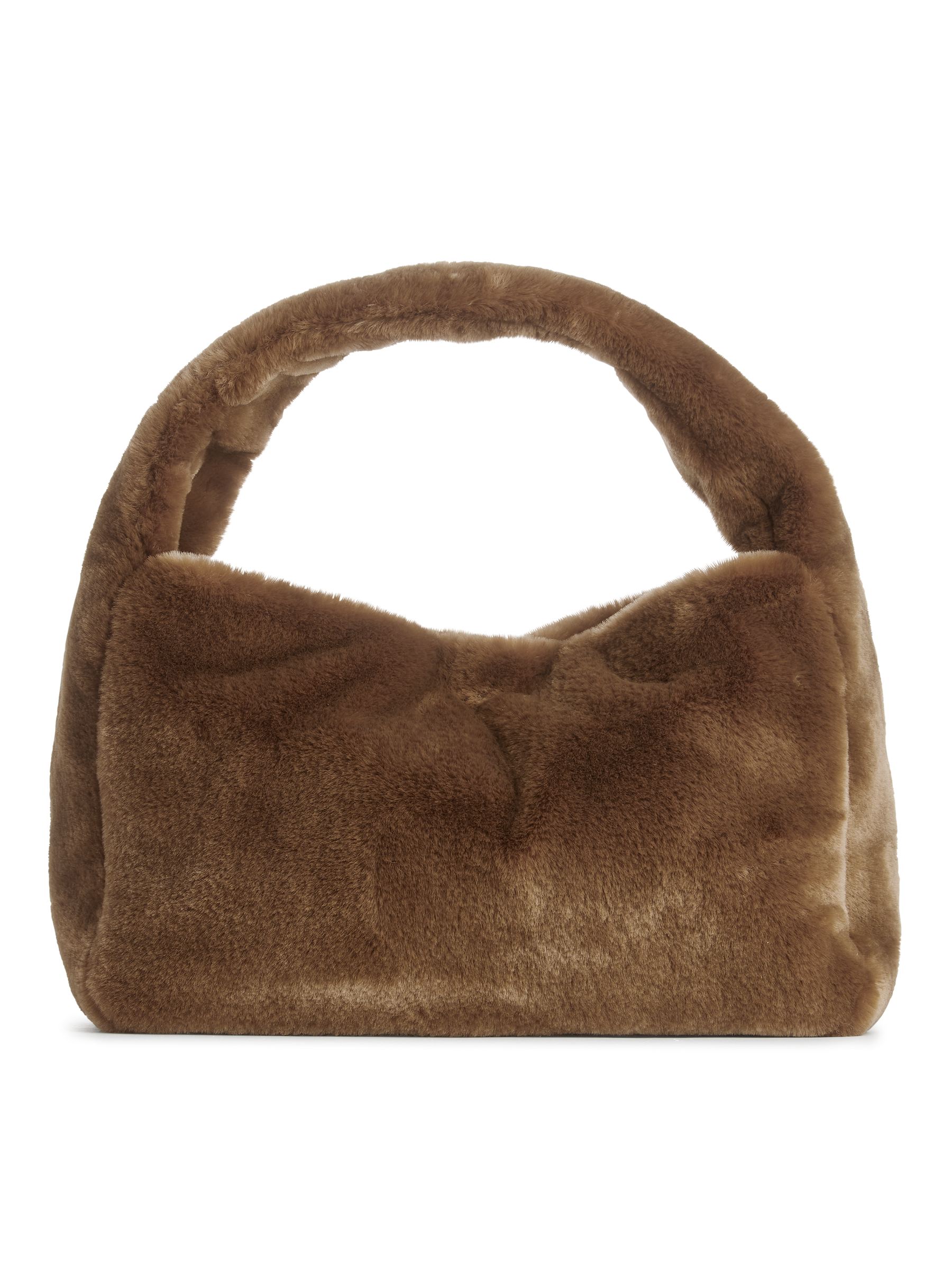 FauxFurToteBag - Light Brown - Women - StillMedia/DescriptiveStillLife - 2
