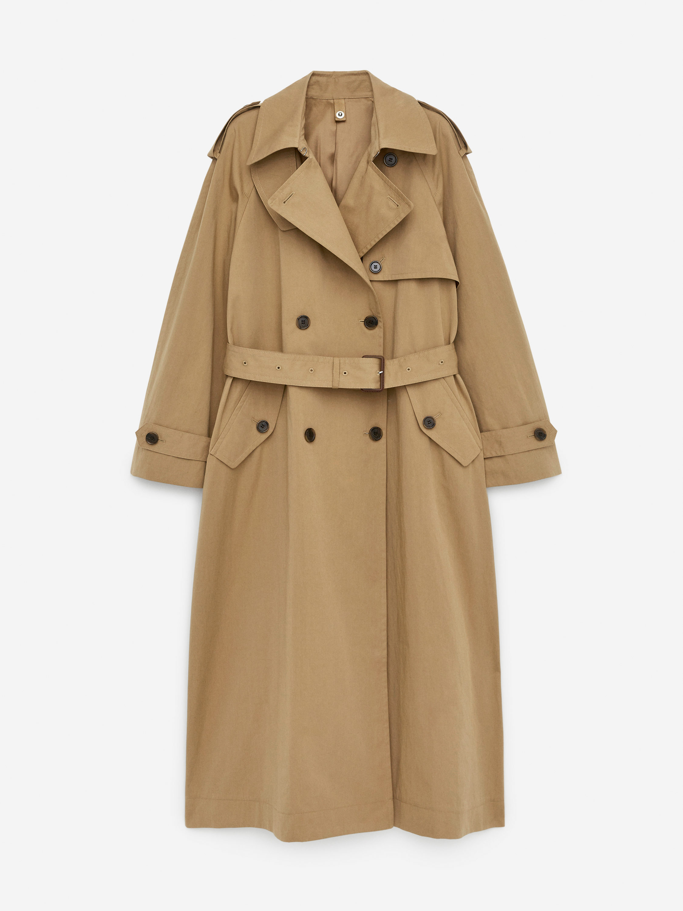 DOUBLE SHADE TRENCH COAT(－) Maison Margiela - Double Breasted Trench Coat | HBX