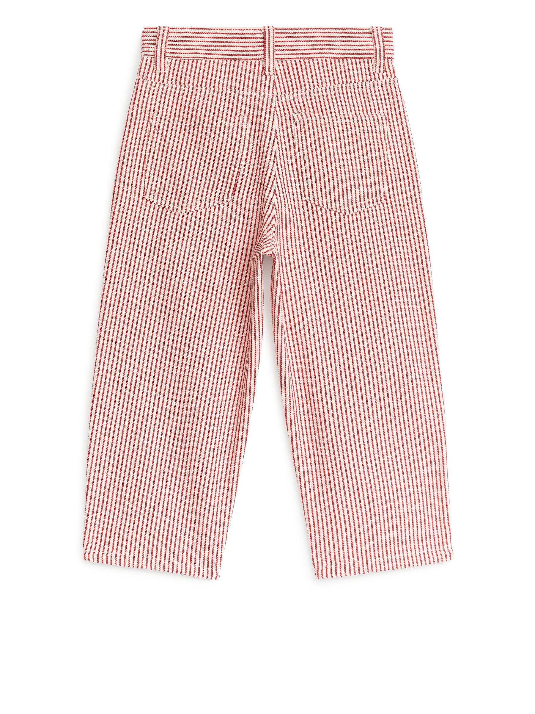 Pantaloni a cinque tasche - Bianco/Rosso - Relaxed fit - Children - StillMedia/DescriptiveStillLife - 1