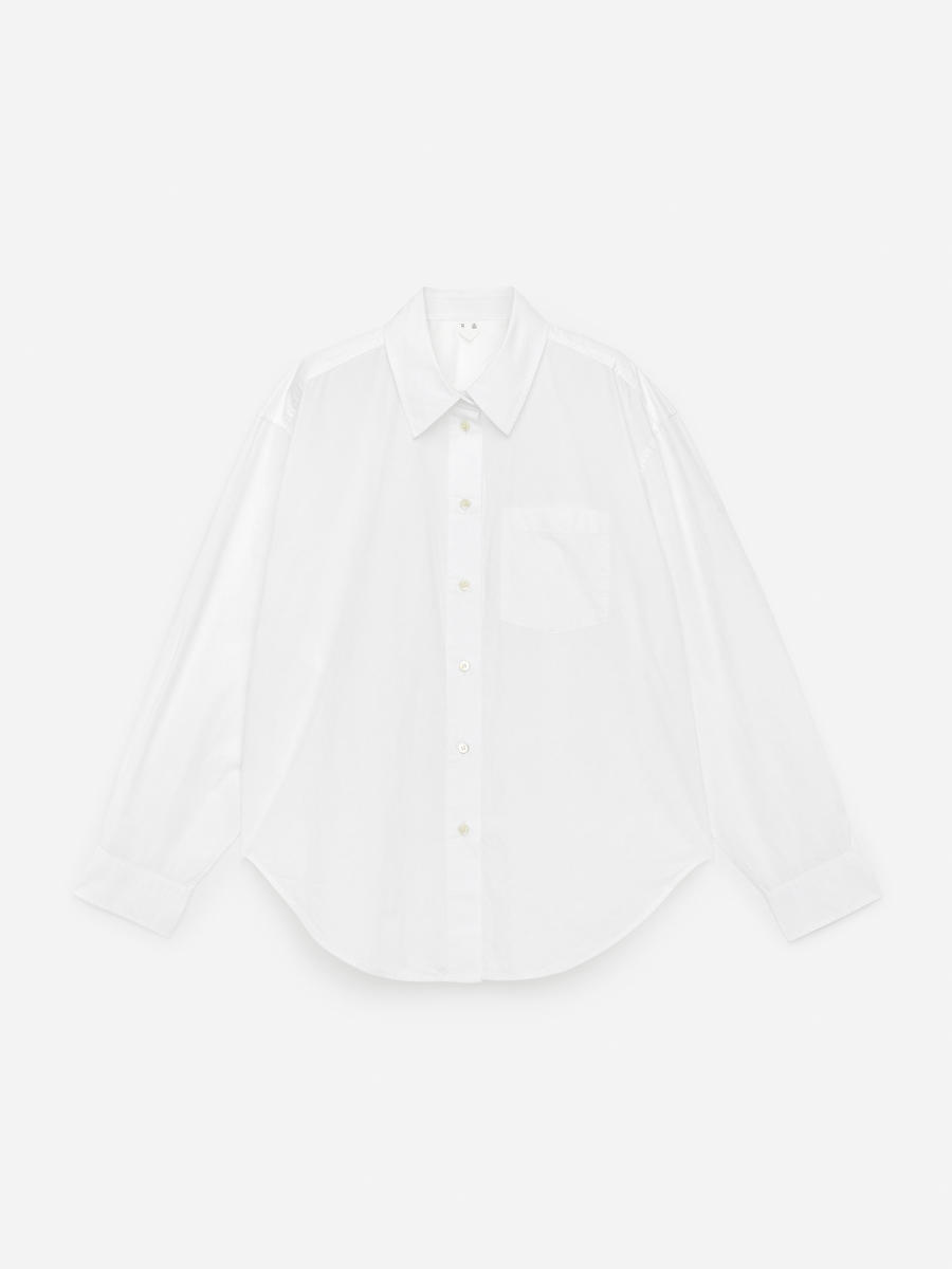 Chemise oversize en coton-#FFFFFF-13934