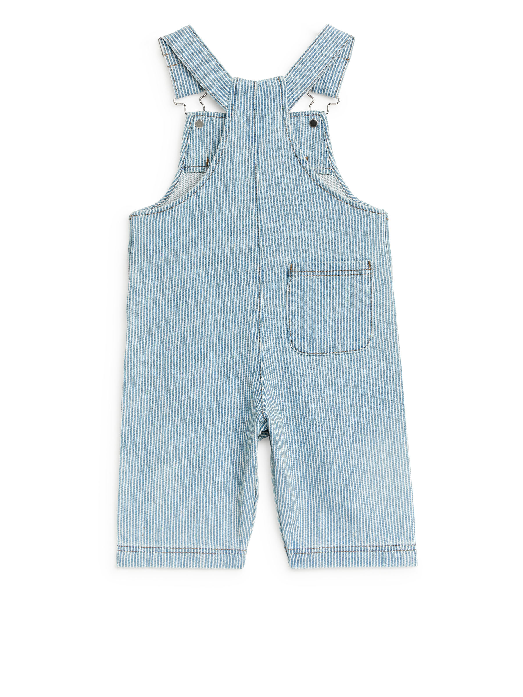Dżinsowe ogrodniczki - Biały / Niebieski w paski - Children - StillMedia/DescriptiveStillLife - 1